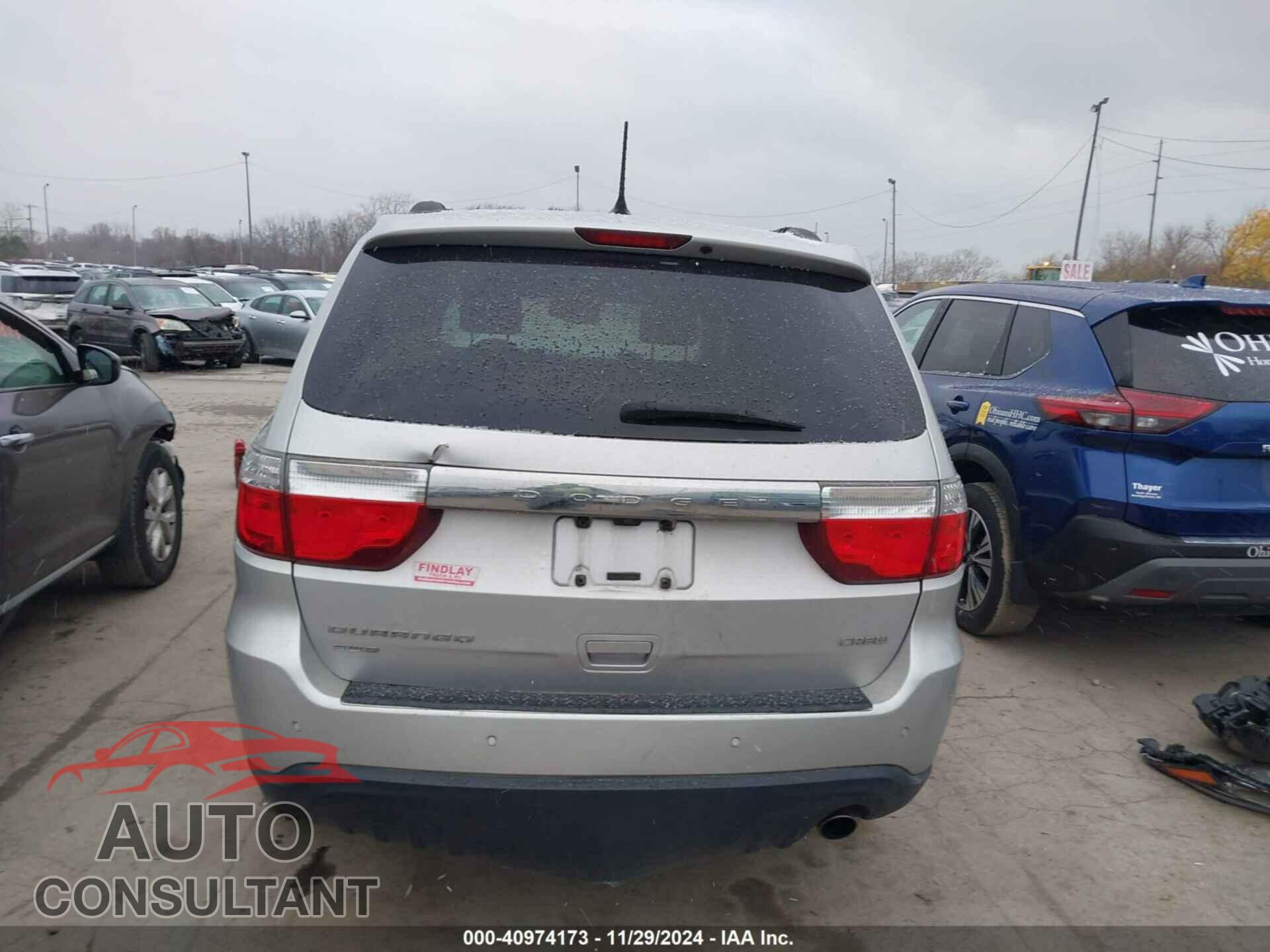 DODGE DURANGO 2011 - 1D4RE4GG3BC730699