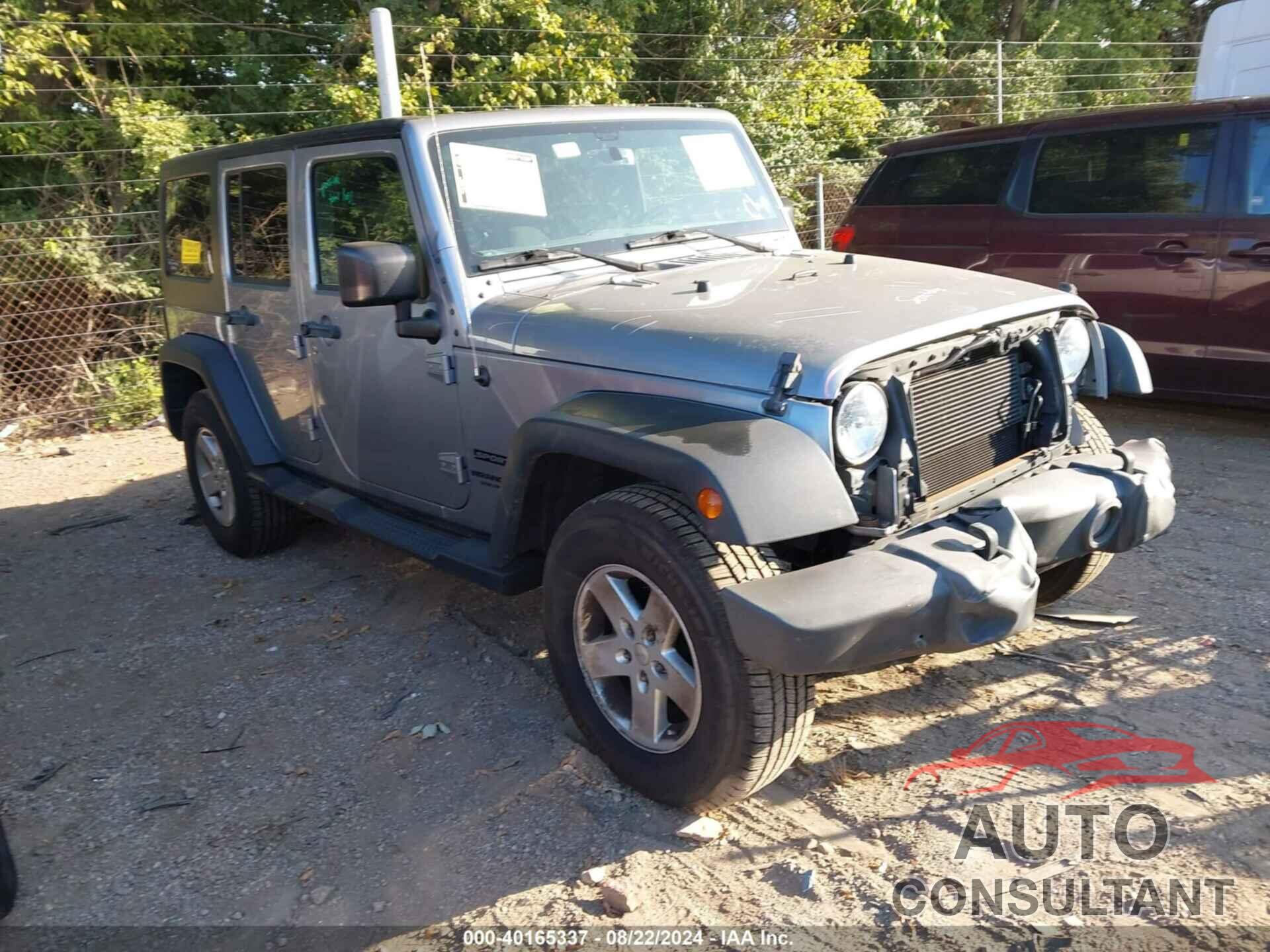 JEEP WRANGLER UNLIMITED 2017 - 1C4BJWDG3HL656557