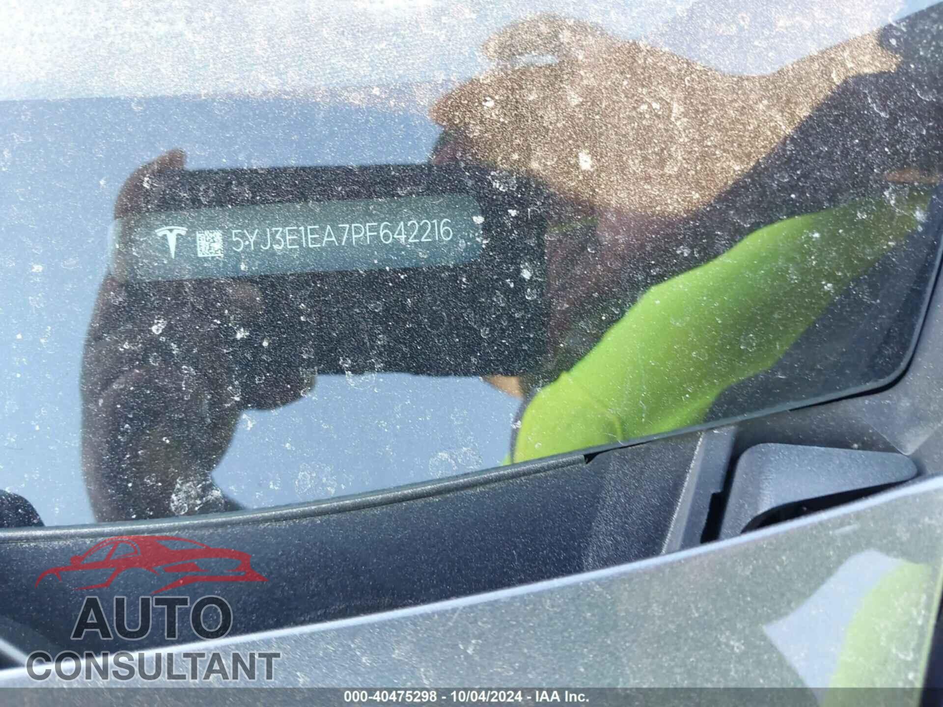 TESLA MODEL 3 2023 - 5YJ3E1EA7PF642216