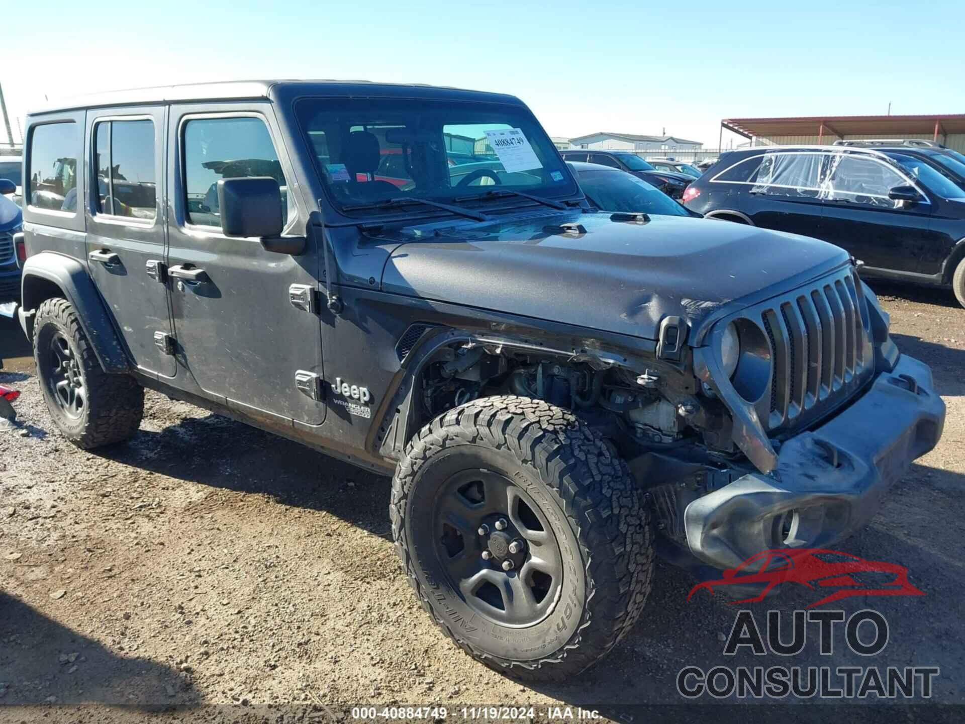 JEEP WRANGLER UNLIMITED 2020 - 1C4HJXDG4LW104900
