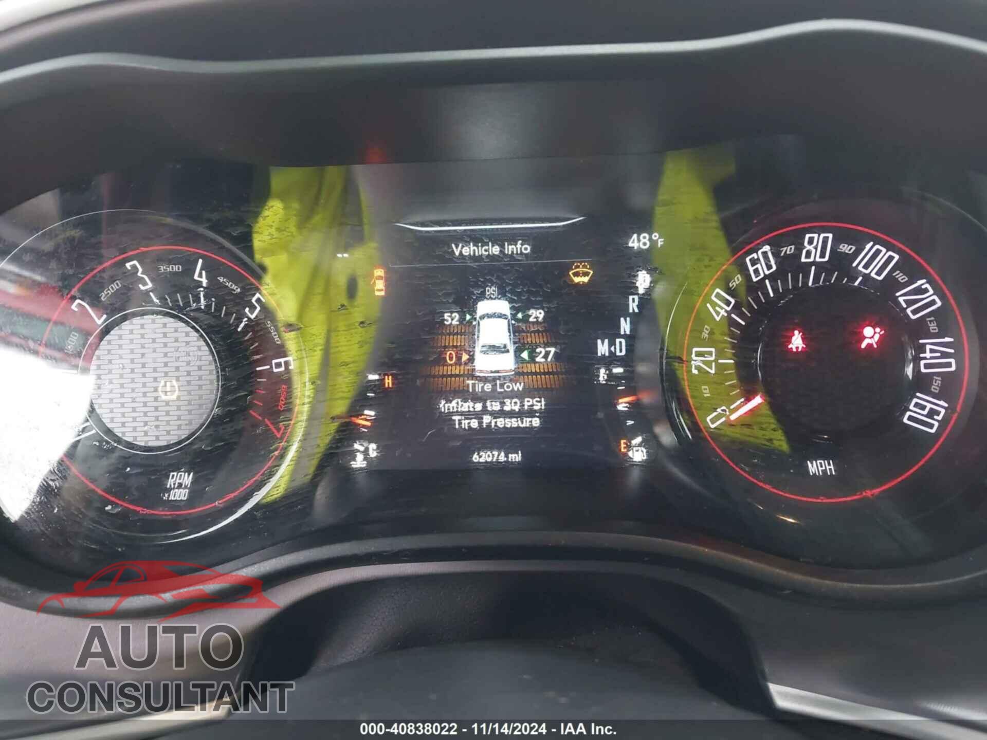 DODGE CHALLENGER 2019 - 2C3CDZGG8KH592226