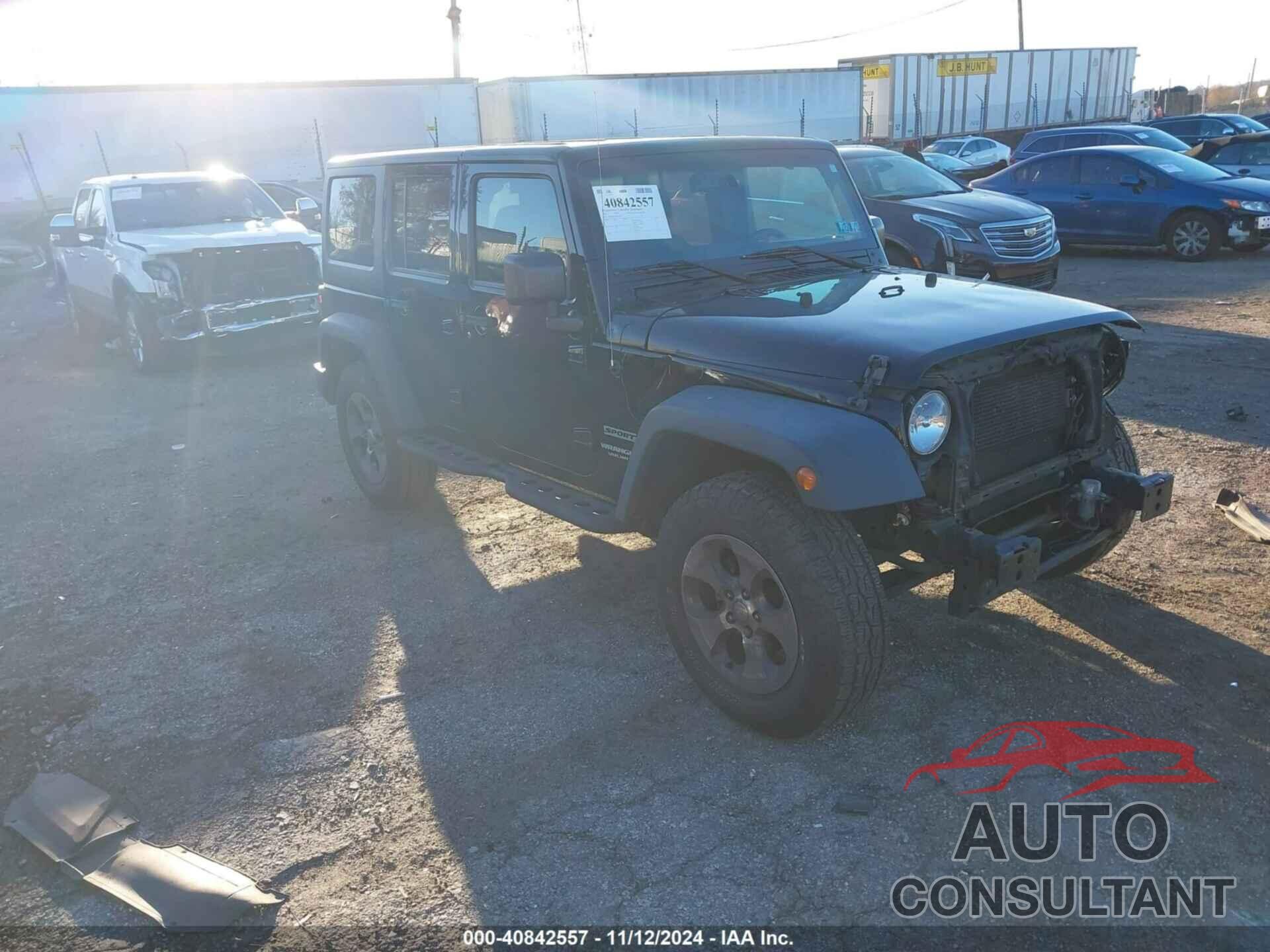 JEEP WRANGLER UNLIMITED 2017 - 1C4BJWDGXHL591190