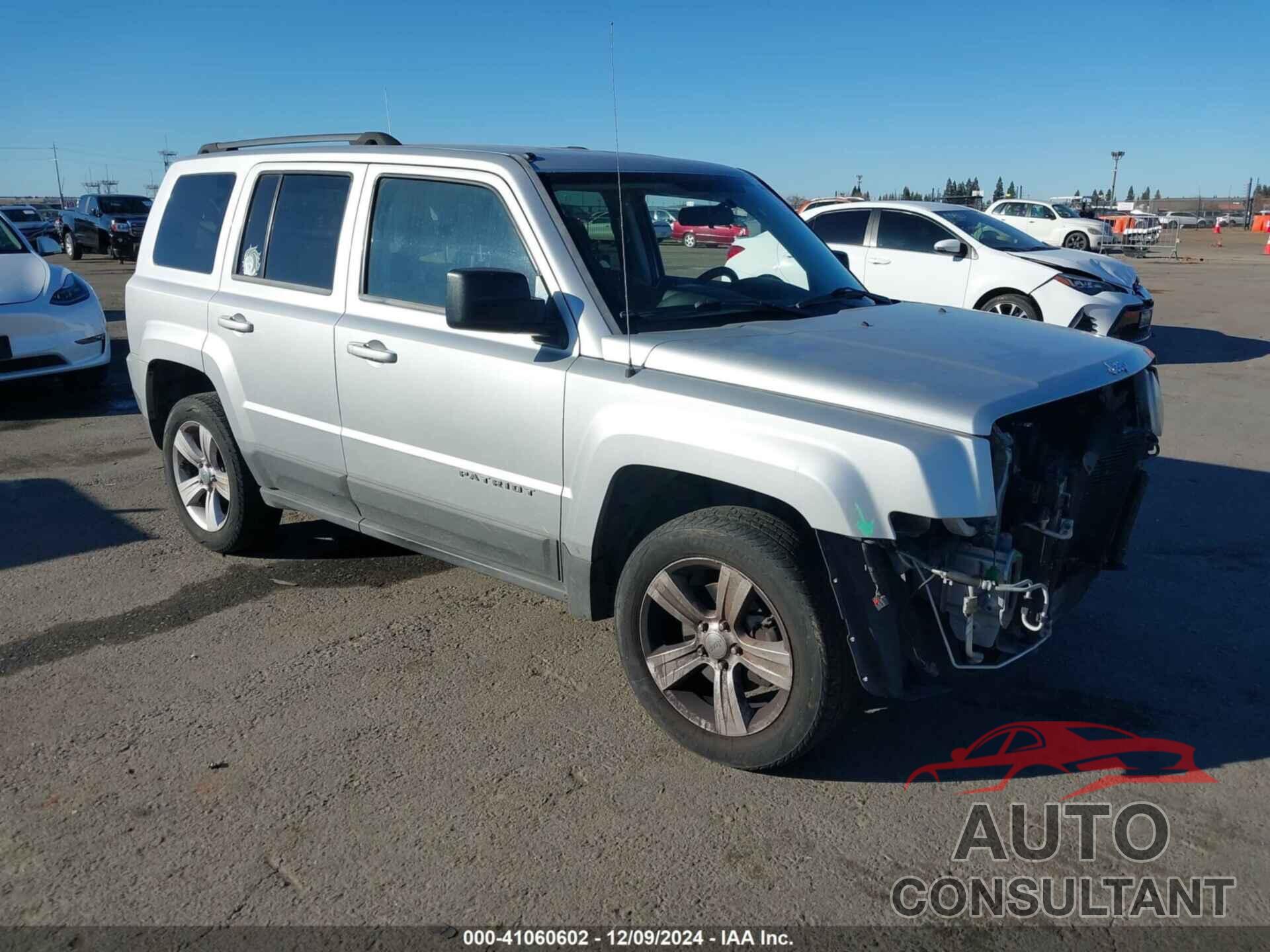 JEEP PATRIOT 2012 - 1C4NJPFA3CD567344