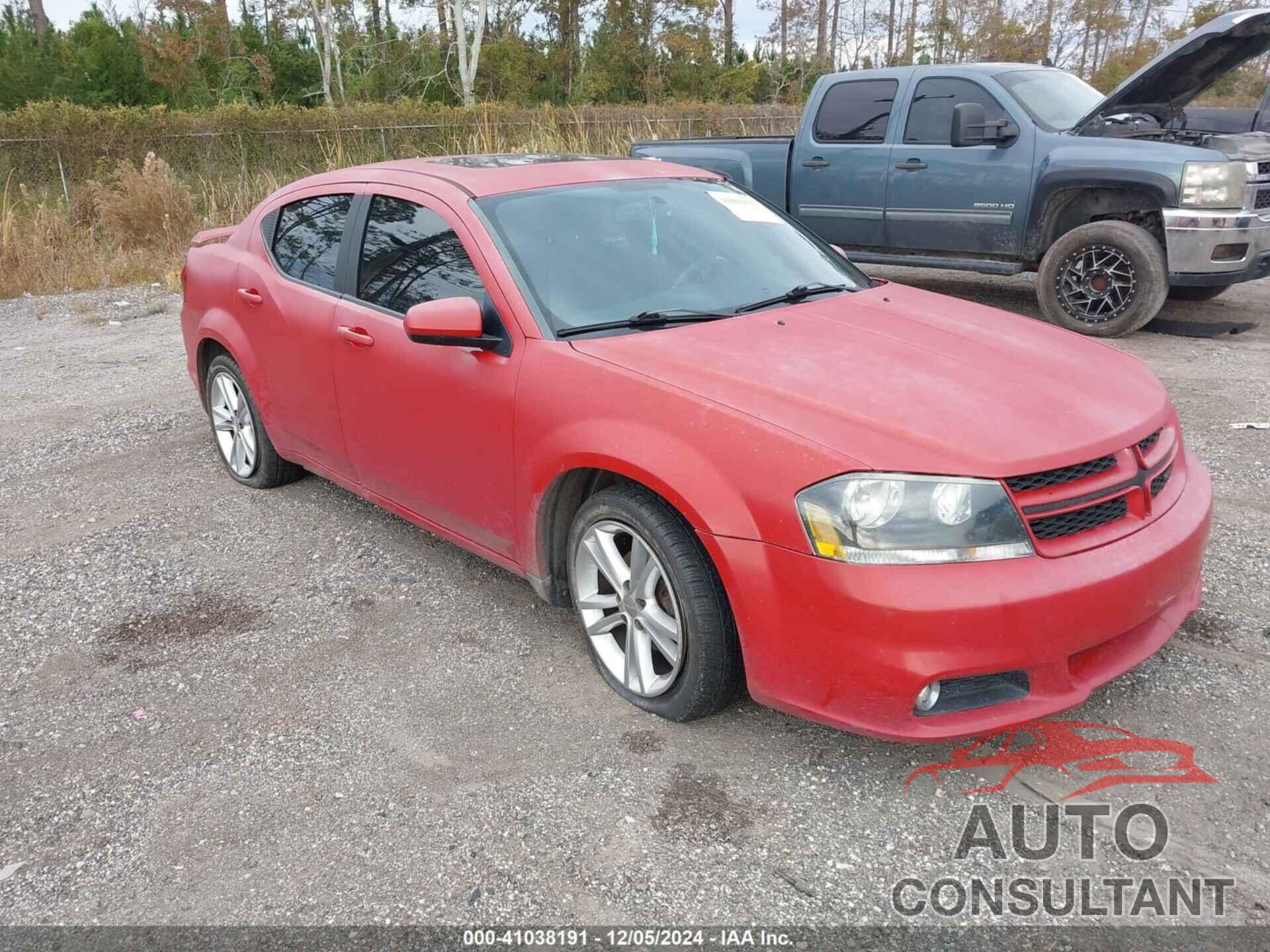 DODGE AVENGER 2014 - 1C3CDZCB3EN109568