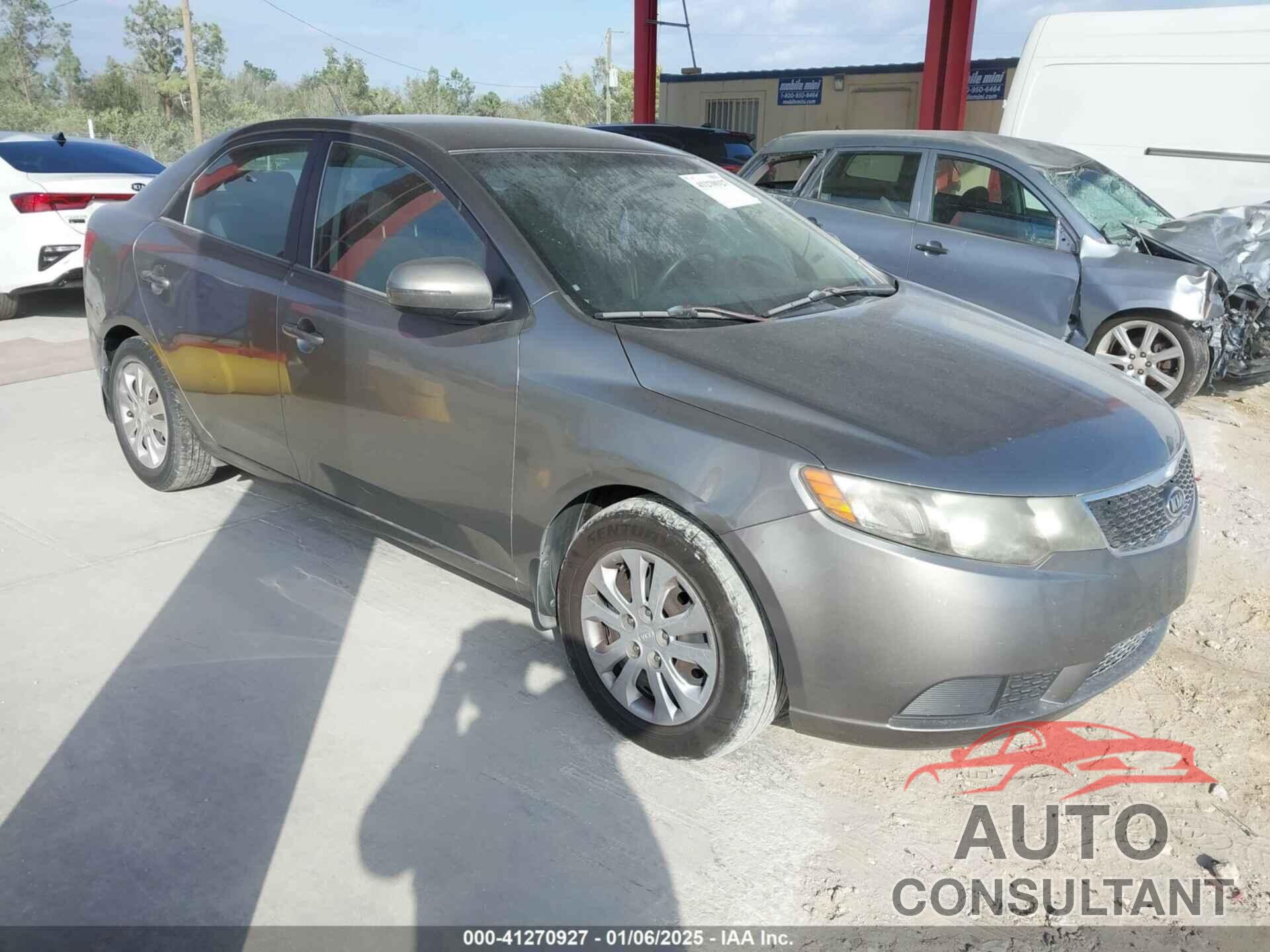 KIA FORTE 2012 - KNAFU4A2XC5606870