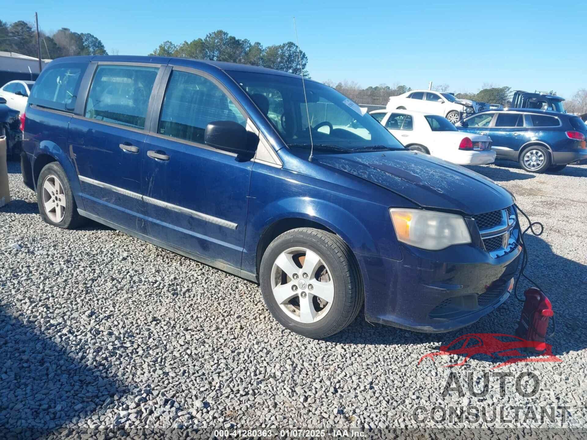 DODGE GRAND CARAVAN 2014 - 2C4RDGBGXER407304