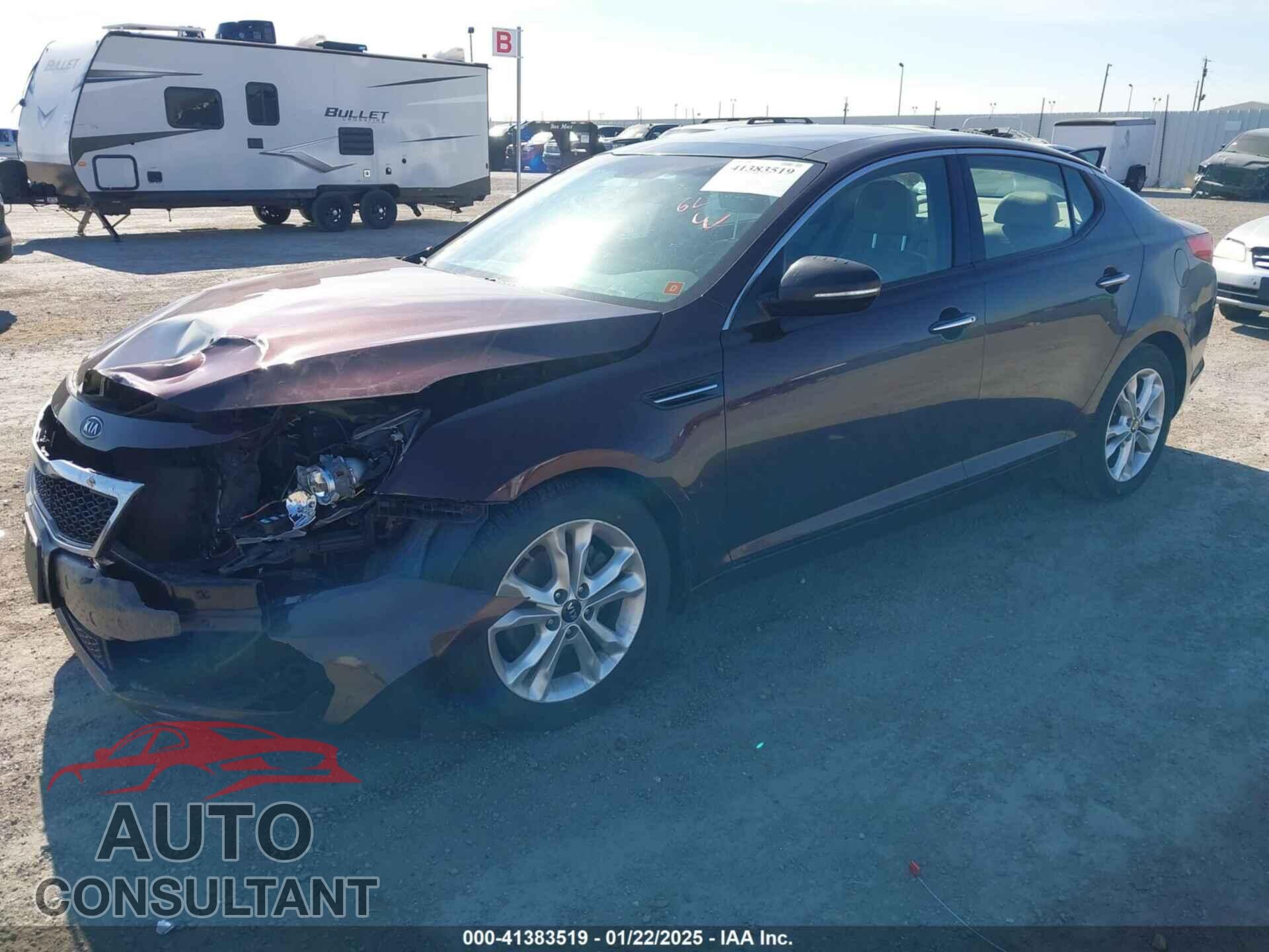 KIA OPTIMA 2011 - KNAGN4A76B5116728