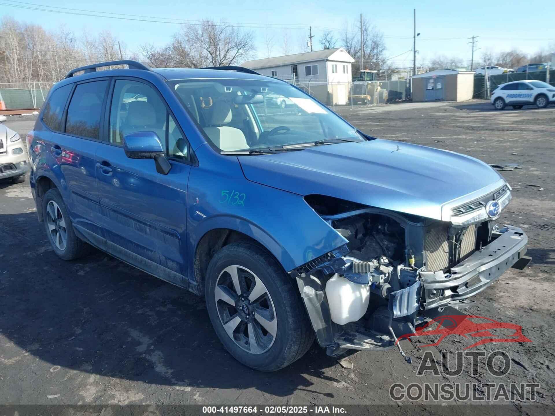 SUBARU FORESTER 2018 - JF2SJAGC3JH562488