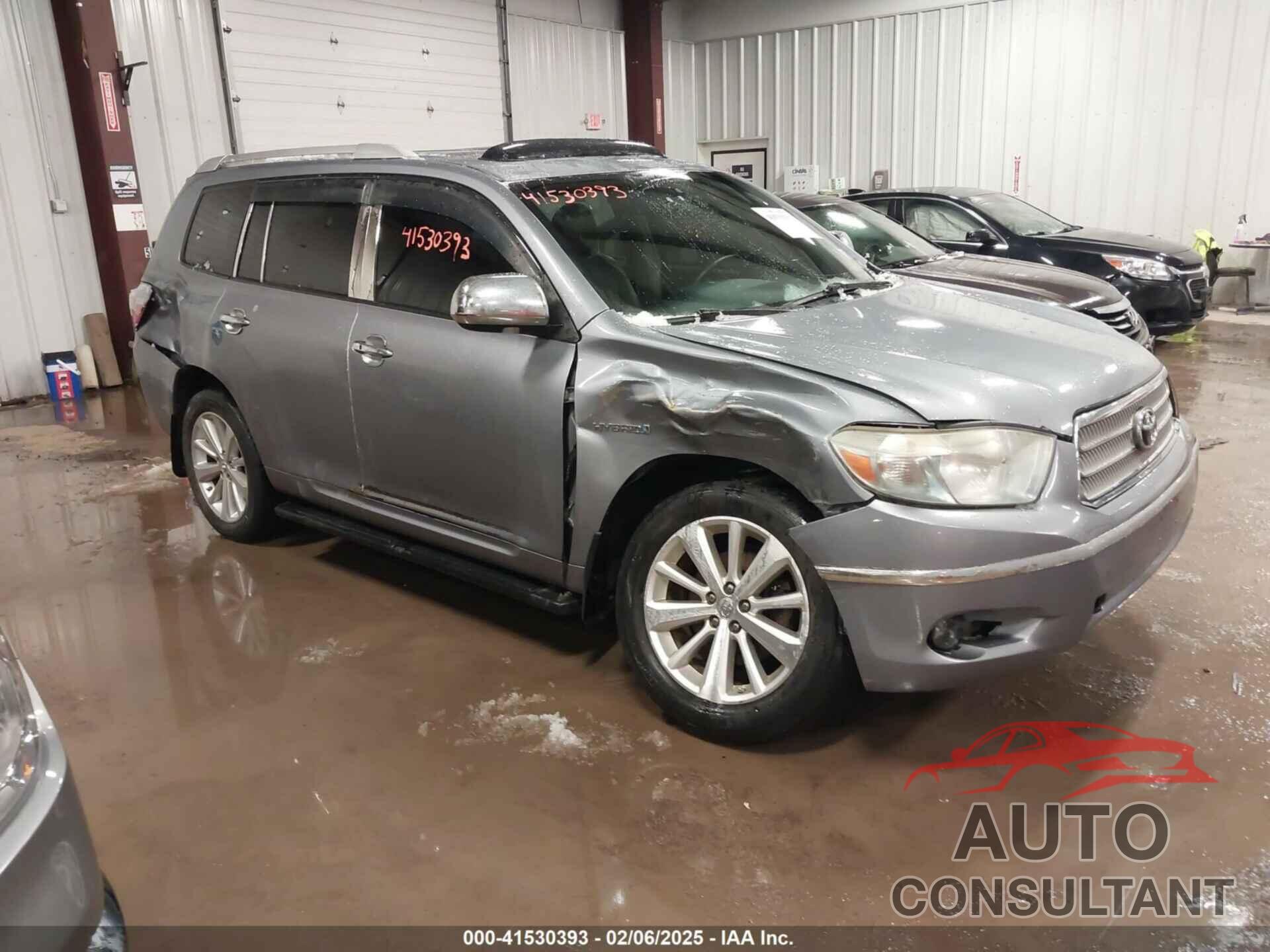 TOYOTA HIGHLANDER HYBRID 2009 - JTEEW44A892026437