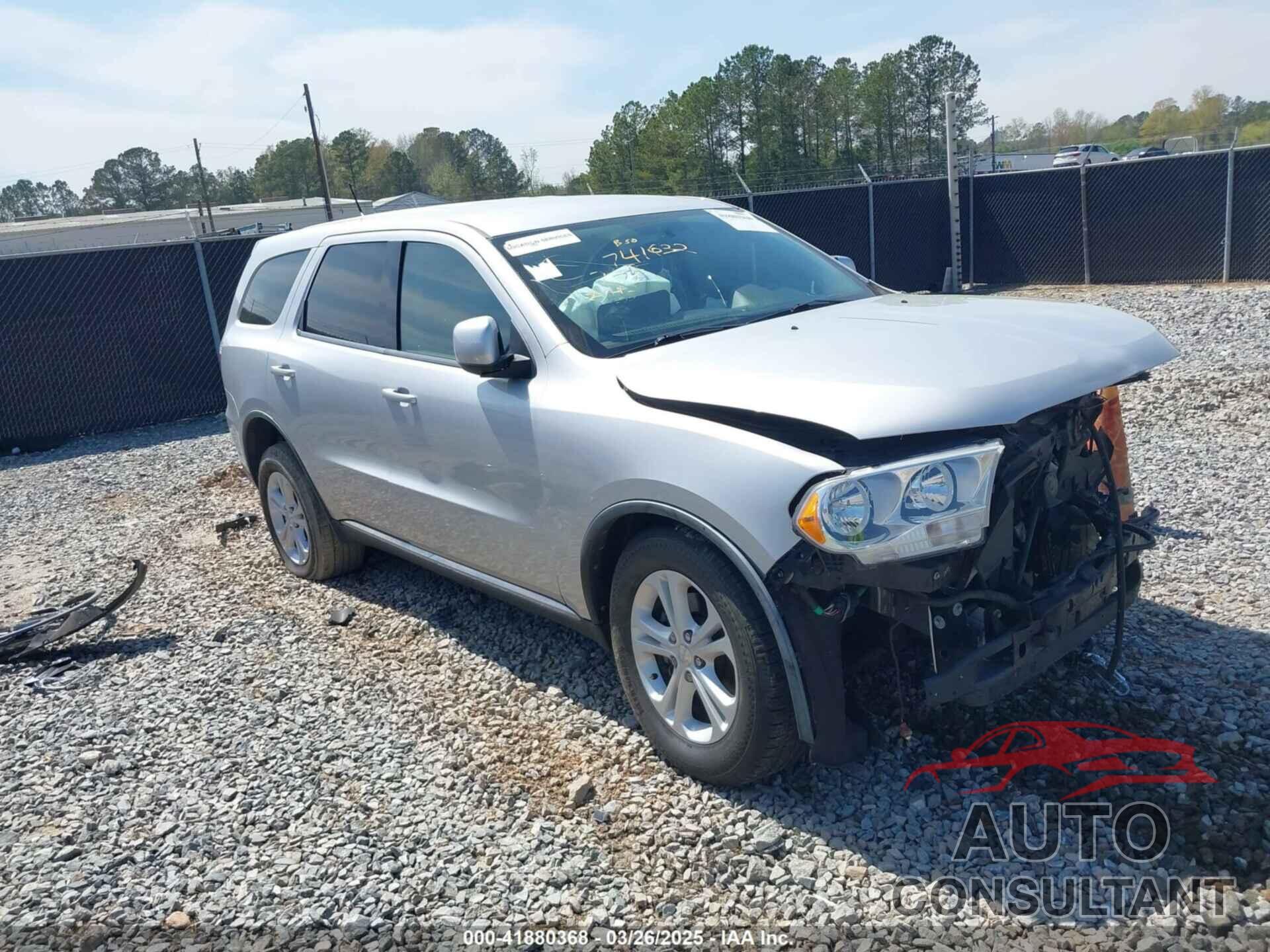 DODGE DURANGO 2011 - 1D4RD2GG5BC741632