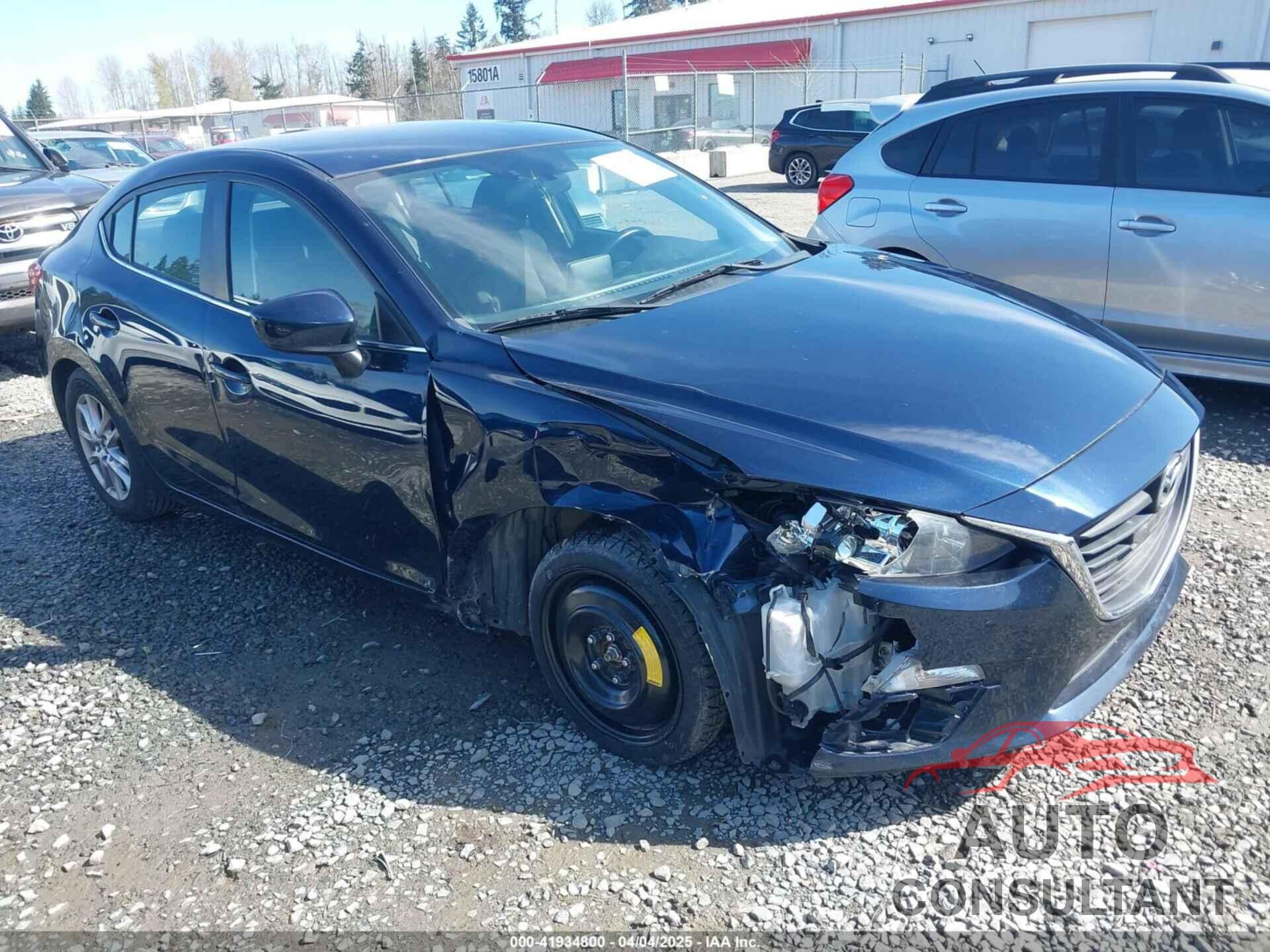 MAZDA MAZDA3 2016 - JM1BM1U78G1330452