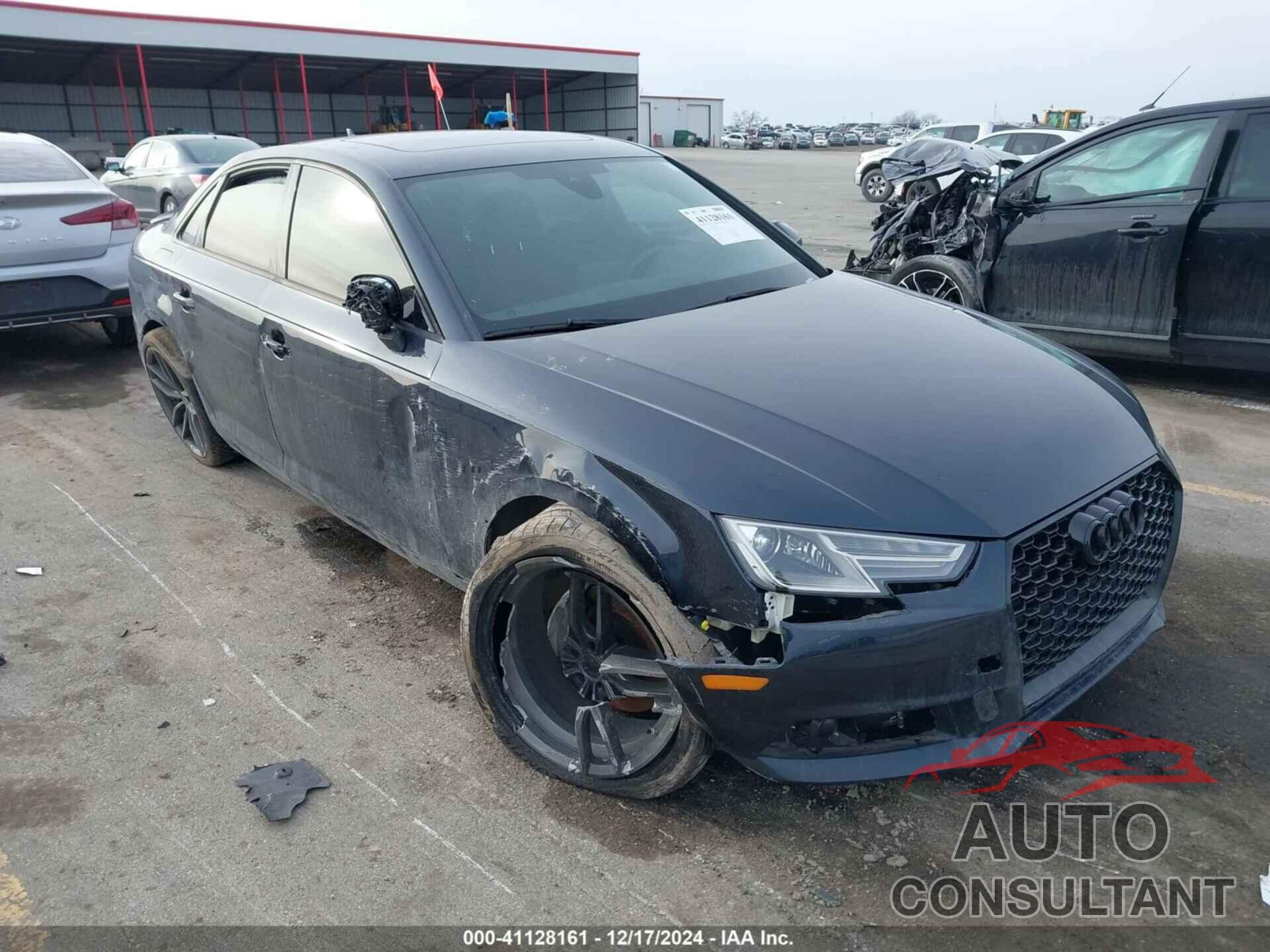 AUDI A4 2017 - WAUANAF40HN062001