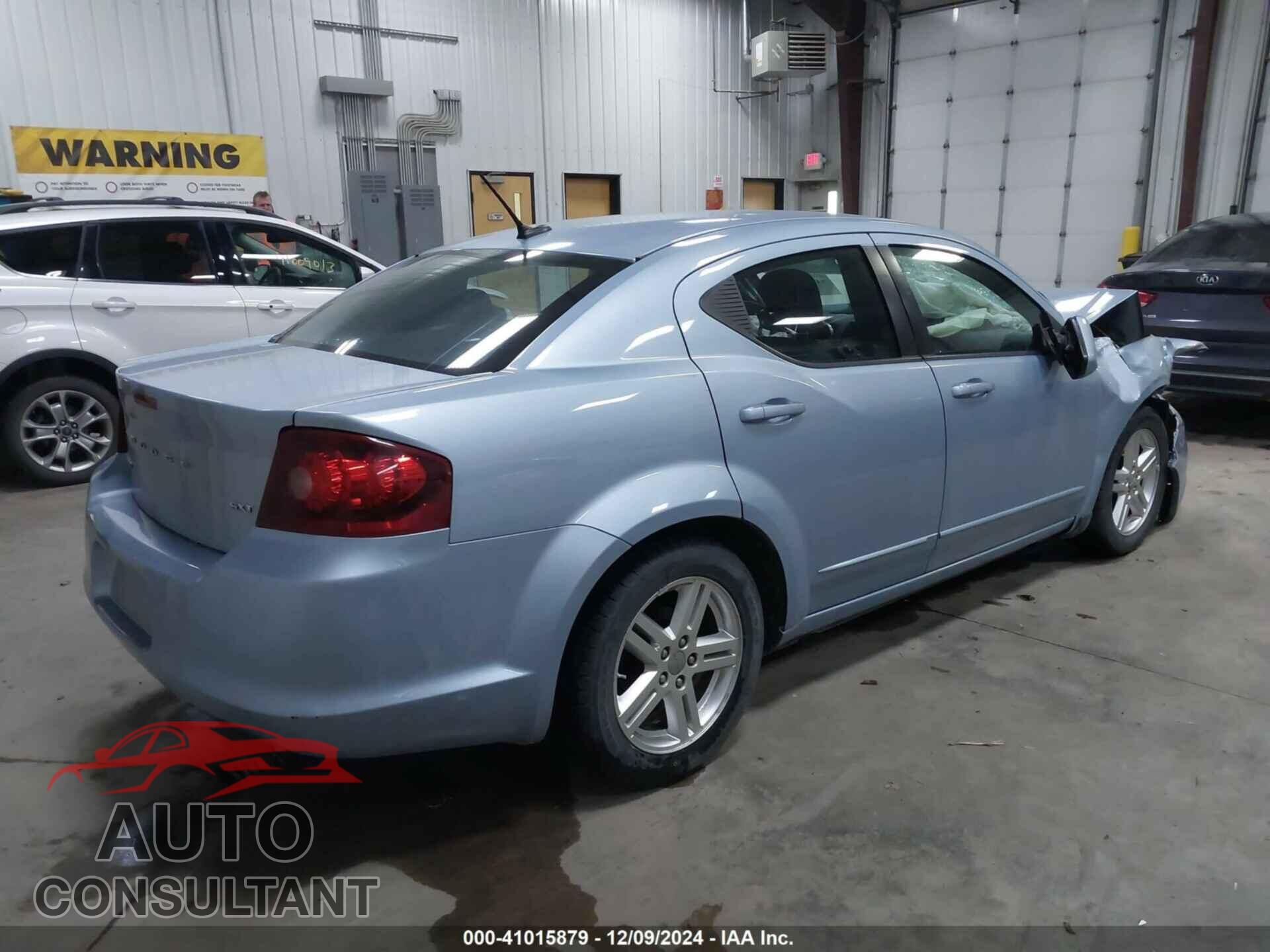DODGE AVENGER 2013 - 1C3CDZCB1DN637012