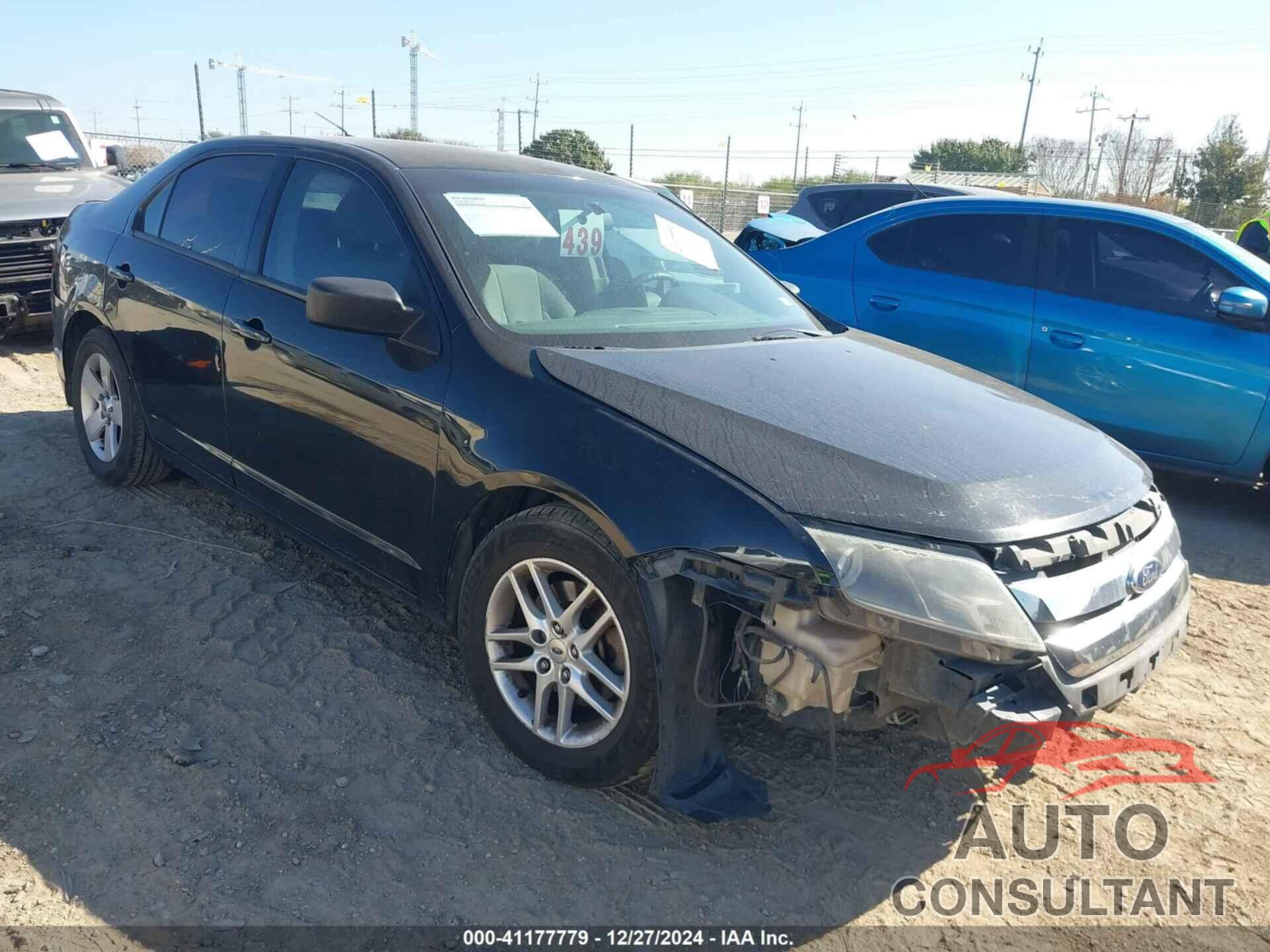 FORD FUSION 2011 - 3FAHP0GA4BR210770