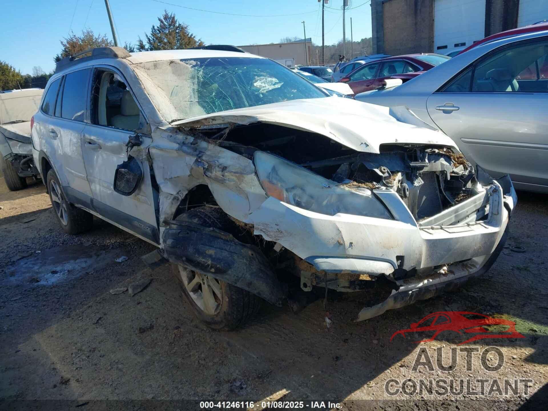 SUBARU OUTBACK 2014 - 4S4BRCCC9E3221989