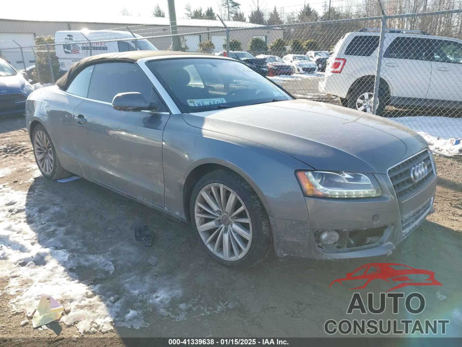 AUDI A5 2012 - WAULFAFH0CN005332