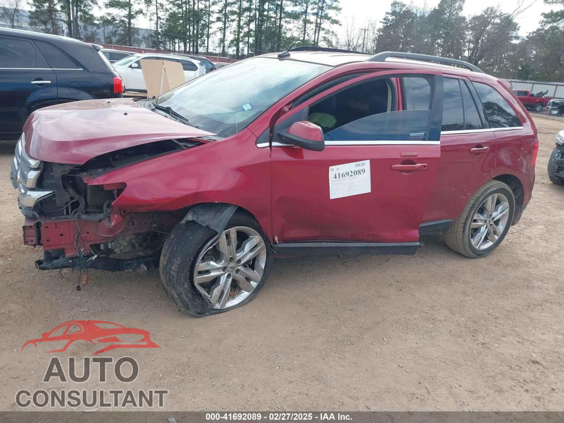 FORD EDGE 2013 - 2FMDK3KC6DBB74773