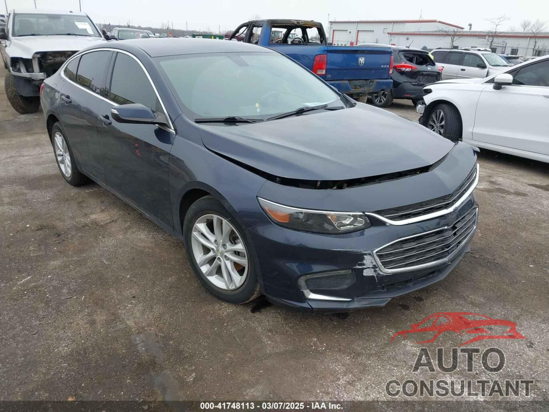 CHEVROLET MALIBU 2017 - 1G1ZE5ST4HF103050