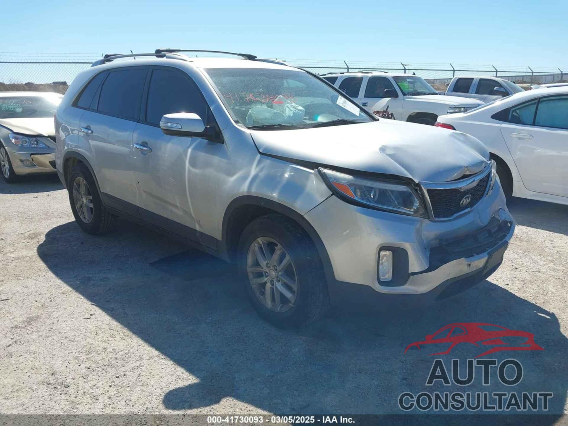 KIA SORENTO 2014 - 5XYKT4A66EG534731