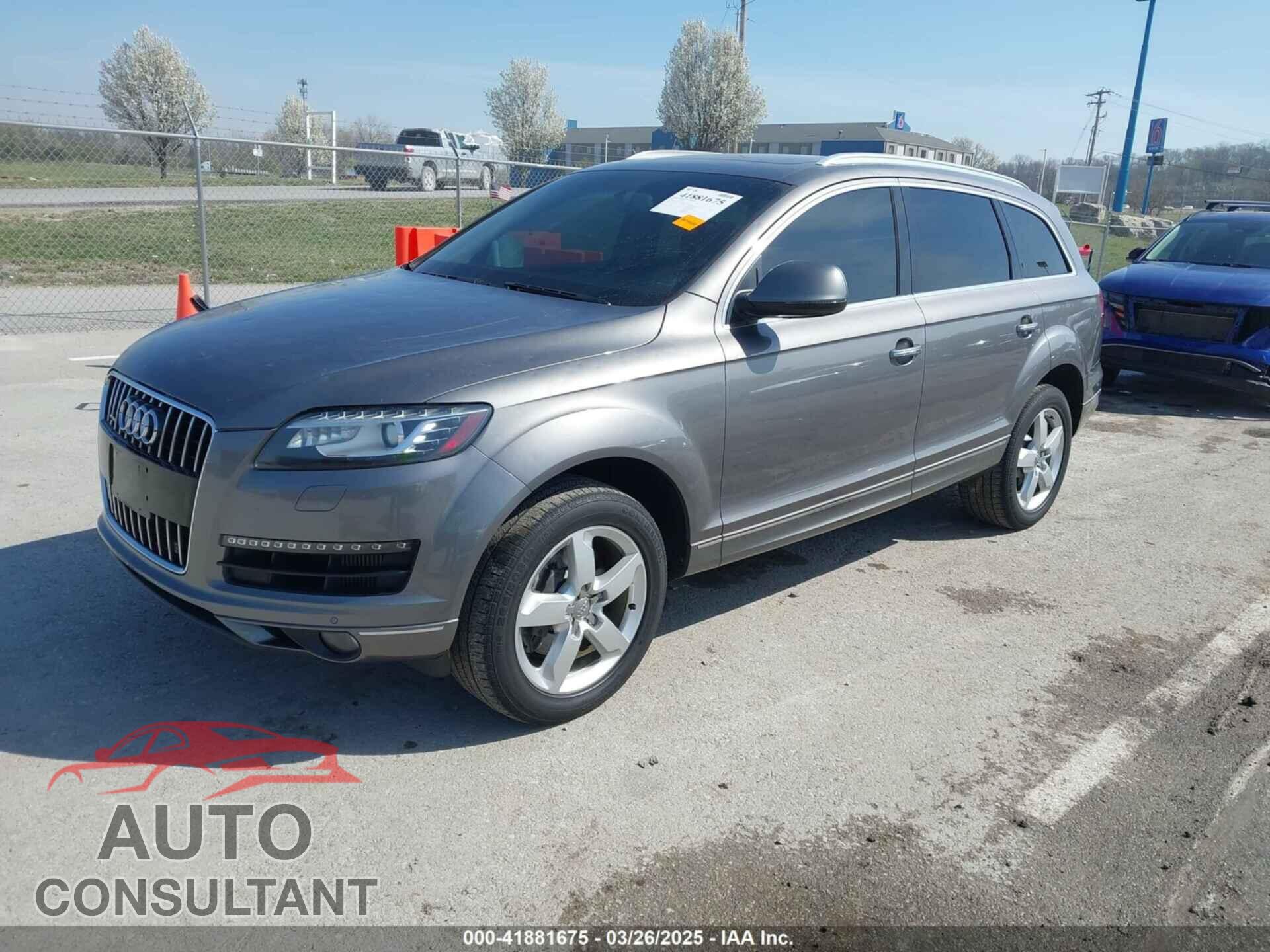 AUDI Q7 2012 - WA1LMAFE6CD000585