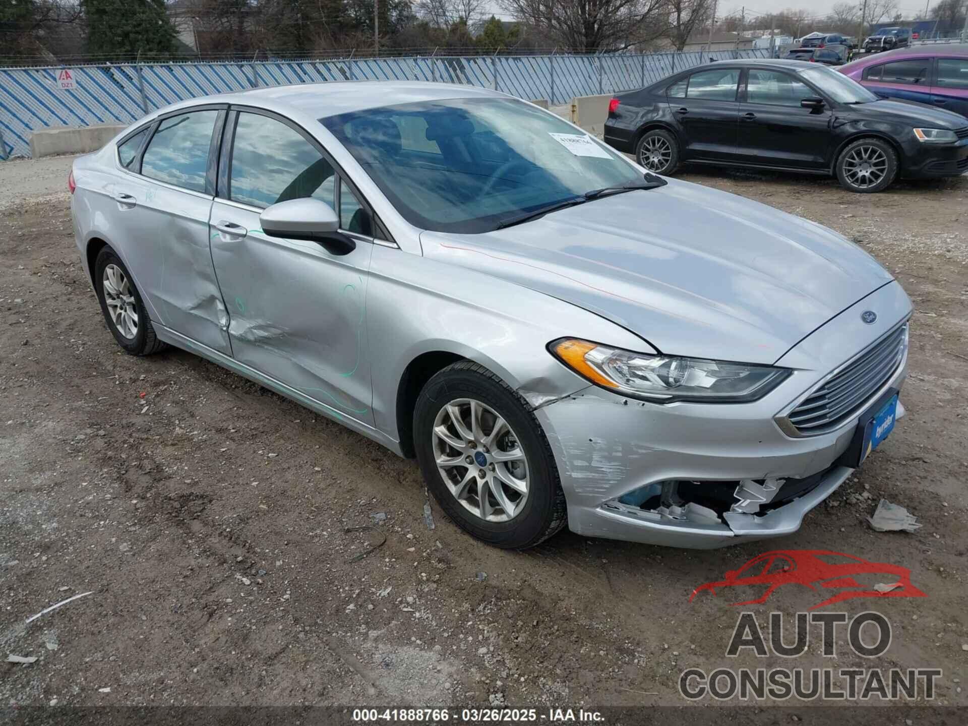 FORD FUSION 2017 - 3FA6P0G7XHR316936