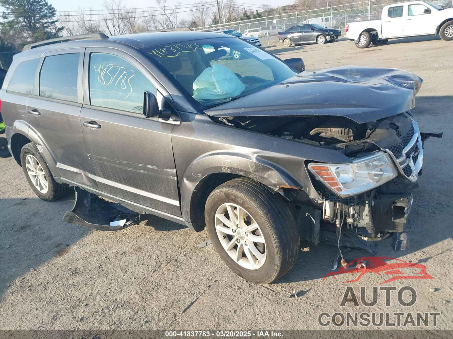DODGE JOURNEY 2016 - 3C4PDCBG2GT206108