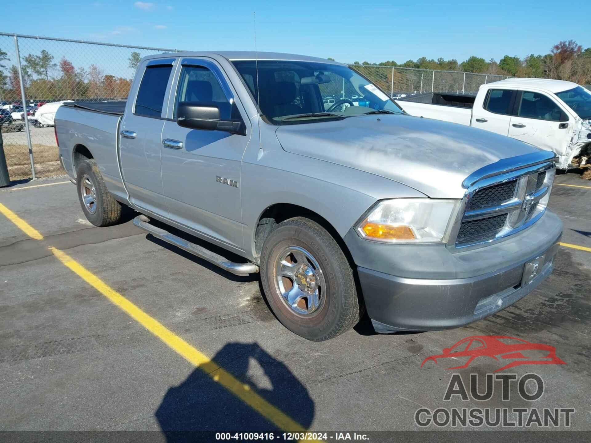 DODGE RAM 1500 2009 - 1D3HB18P89S805502