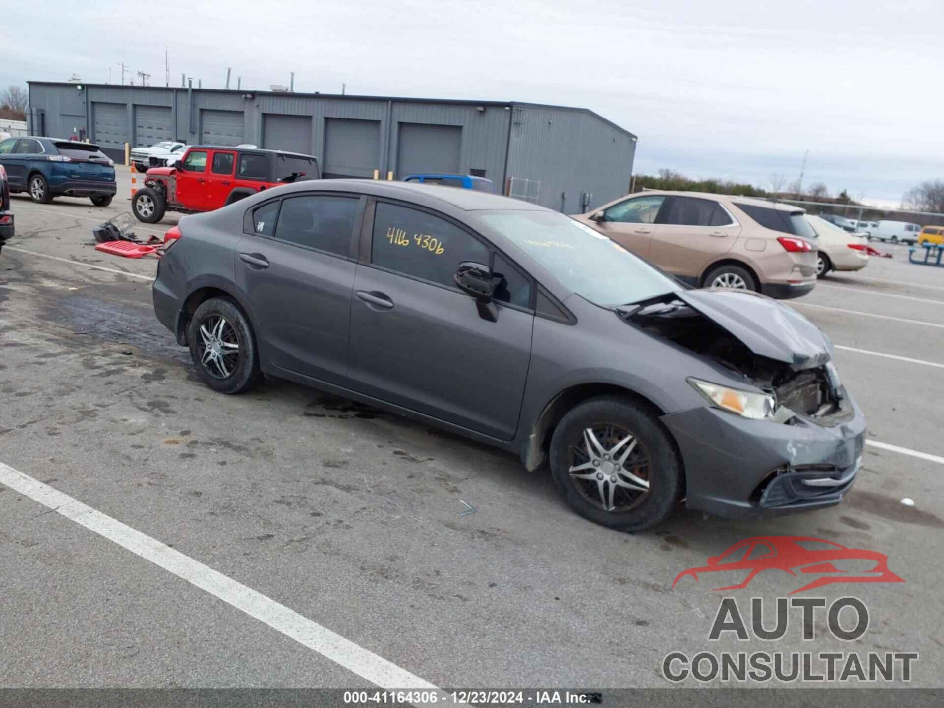 HONDA CIVIC 2013 - 2HGFB2F52DH502157
