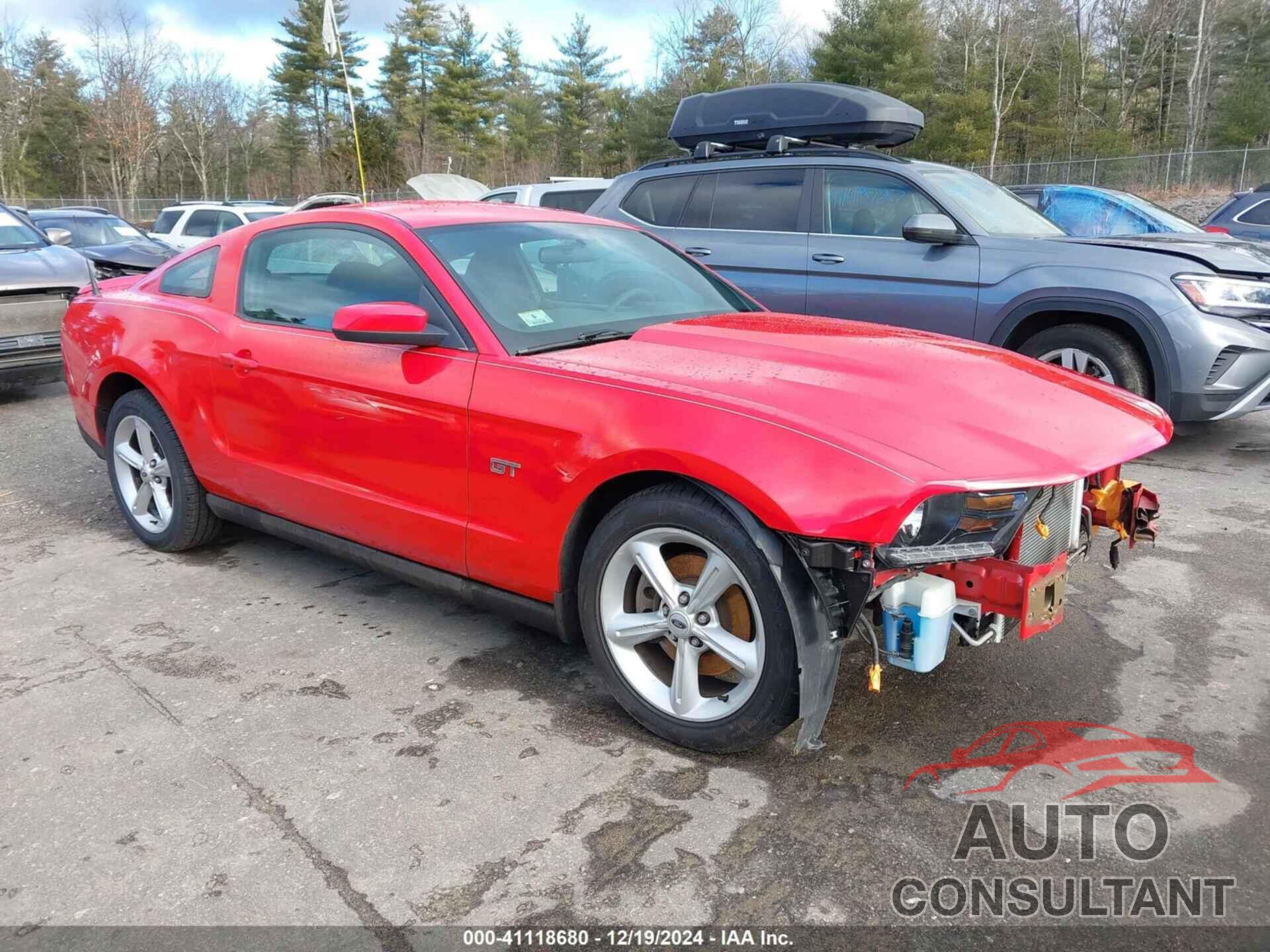 FORD MUSTANG 2010 - 1ZVBP8CH4A5132152