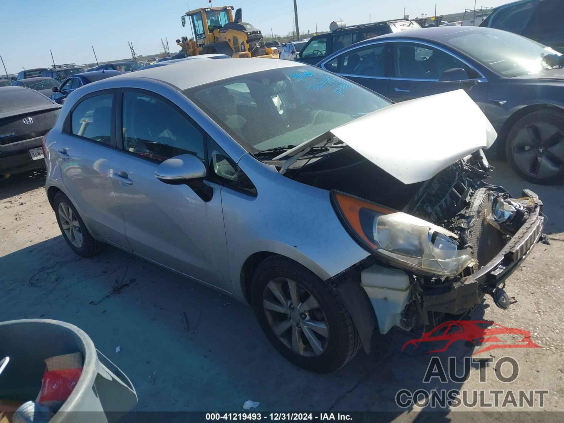 KIA RIO 2013 - KNADN5A31D6213175