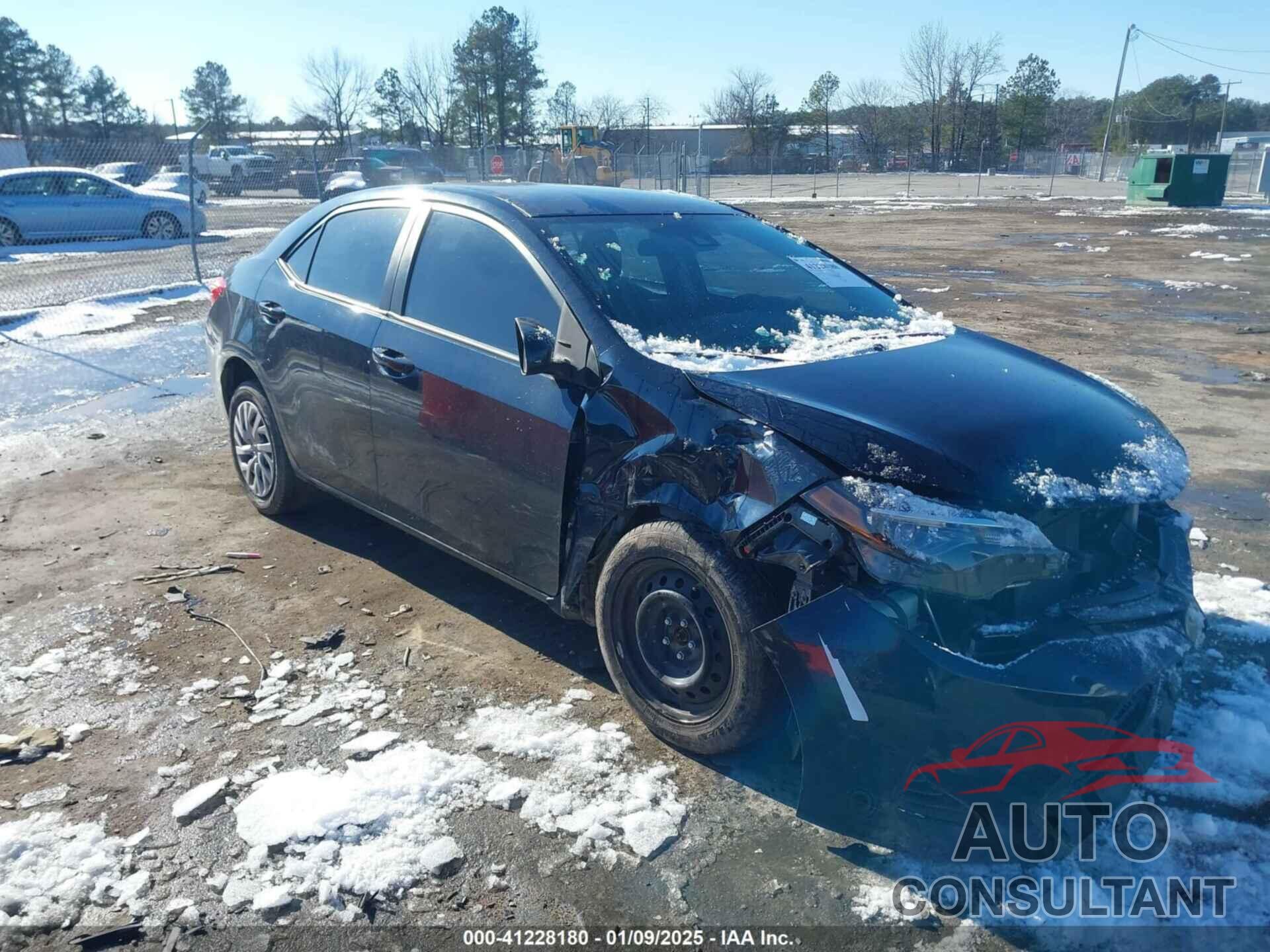 TOYOTA COROLLA 2019 - 2T1BURHE9KC212454
