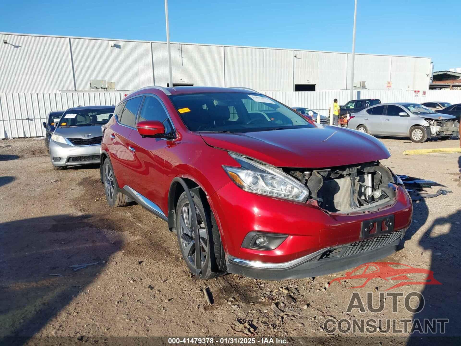 NISSAN MURANO 2015 - 5N1AZ2MG2FN288446