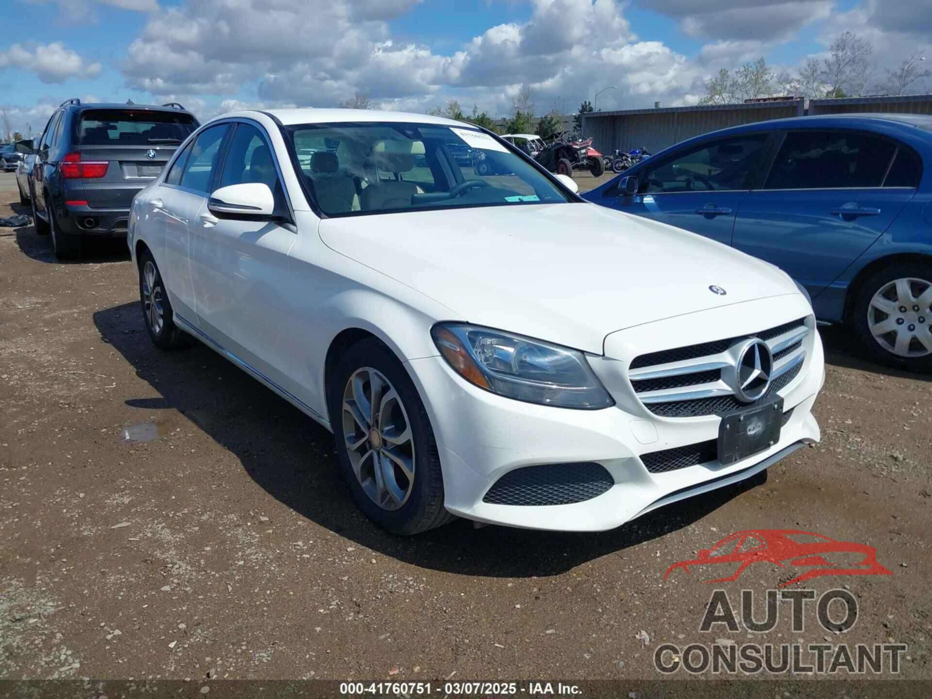 MERCEDES-BENZ C 300 2016 - 55SWF4JB8GU107906