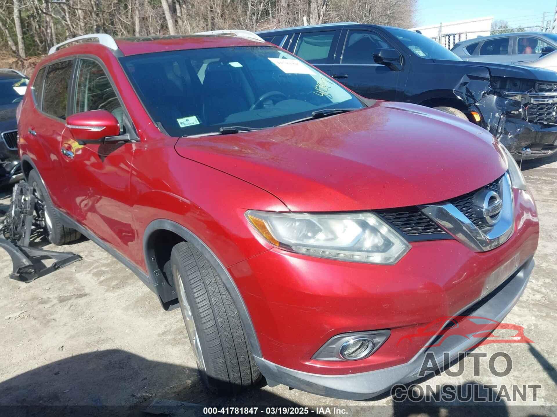 NISSAN ROGUE 2014 - 5N1AT2MV0EC757544