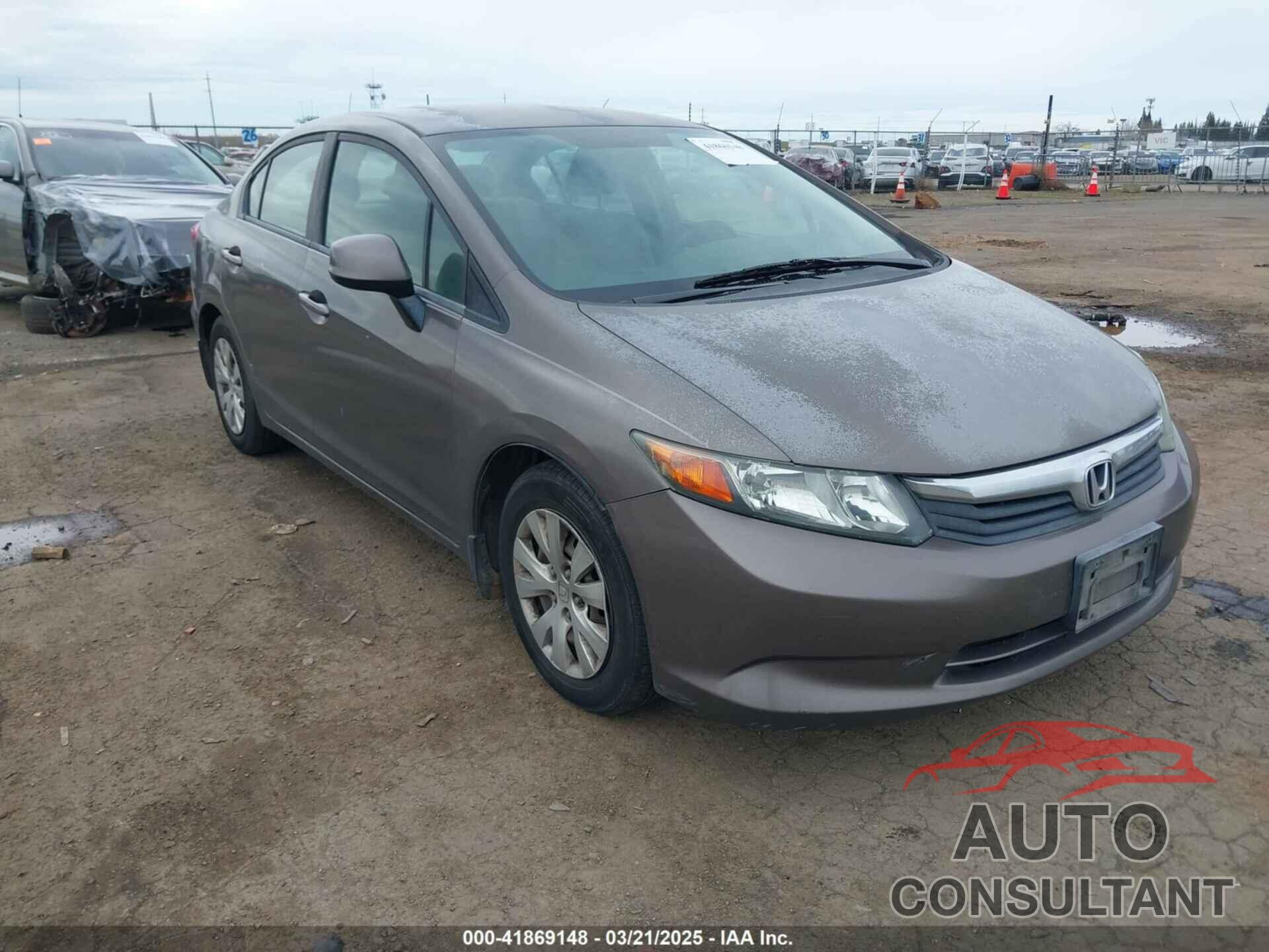 HONDA CIVIC 2012 - 2HGFB2F50CH516511