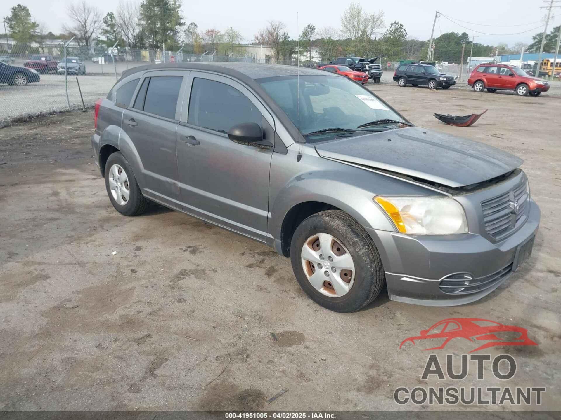 DODGE CALIBER 2012 - 1C3CDWBA5CD529813