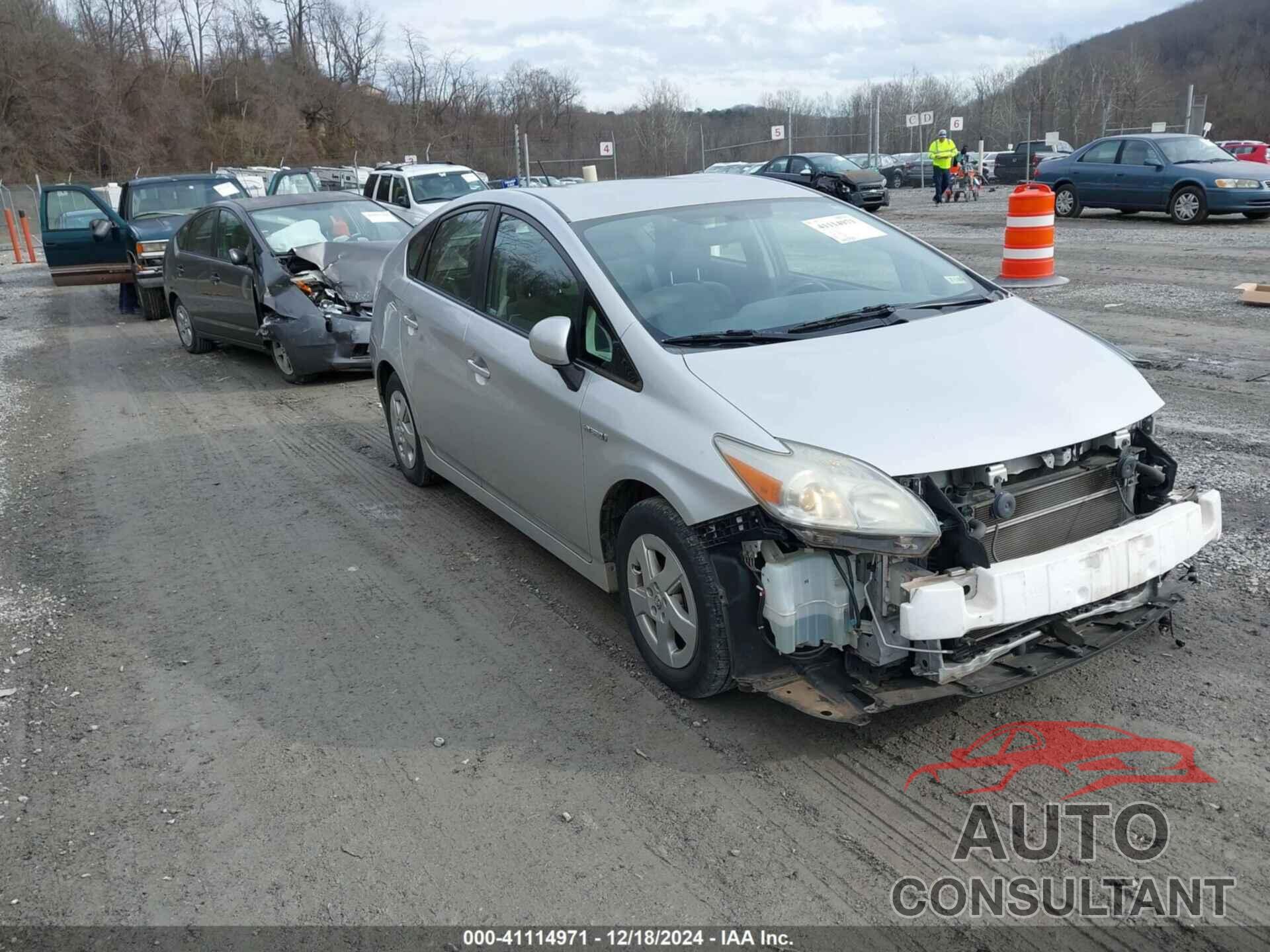 TOYOTA PRIUS 2011 - JTDKN3DU0B0261866