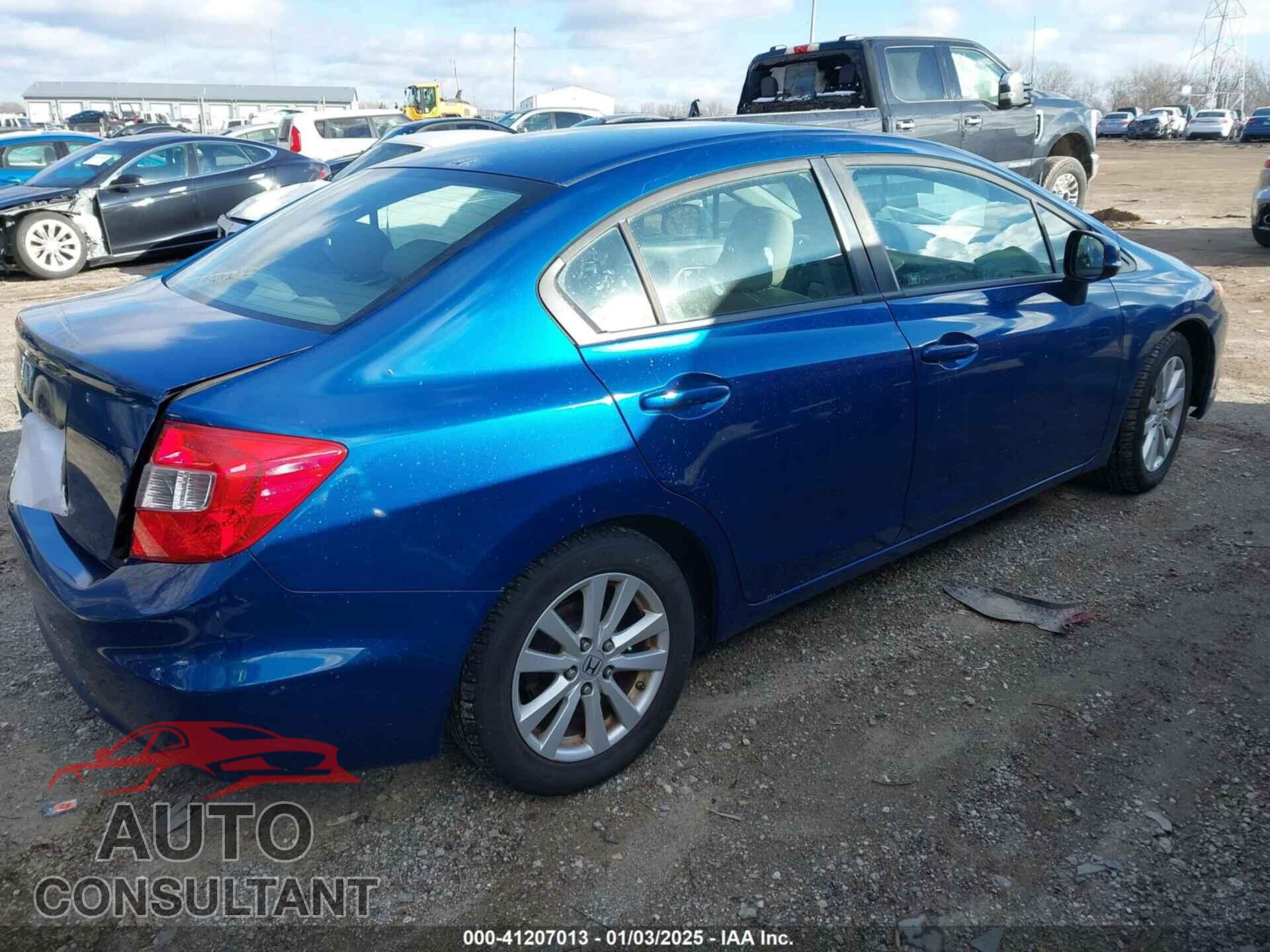 HONDA CIVIC SDN 2012 - 2HGFB2F93CH512262