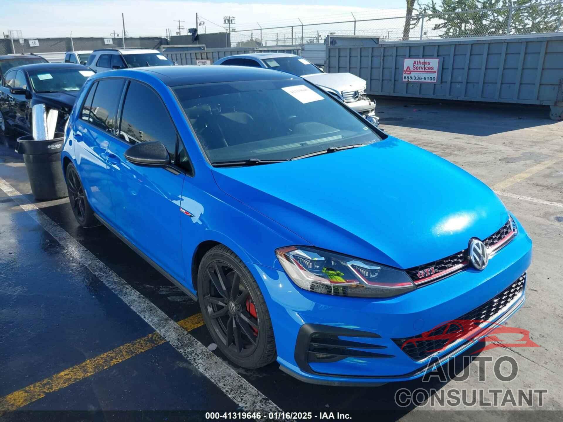 VOLKSWAGEN GOLF GTI 2021 - 3VW6T7AU2MM005728