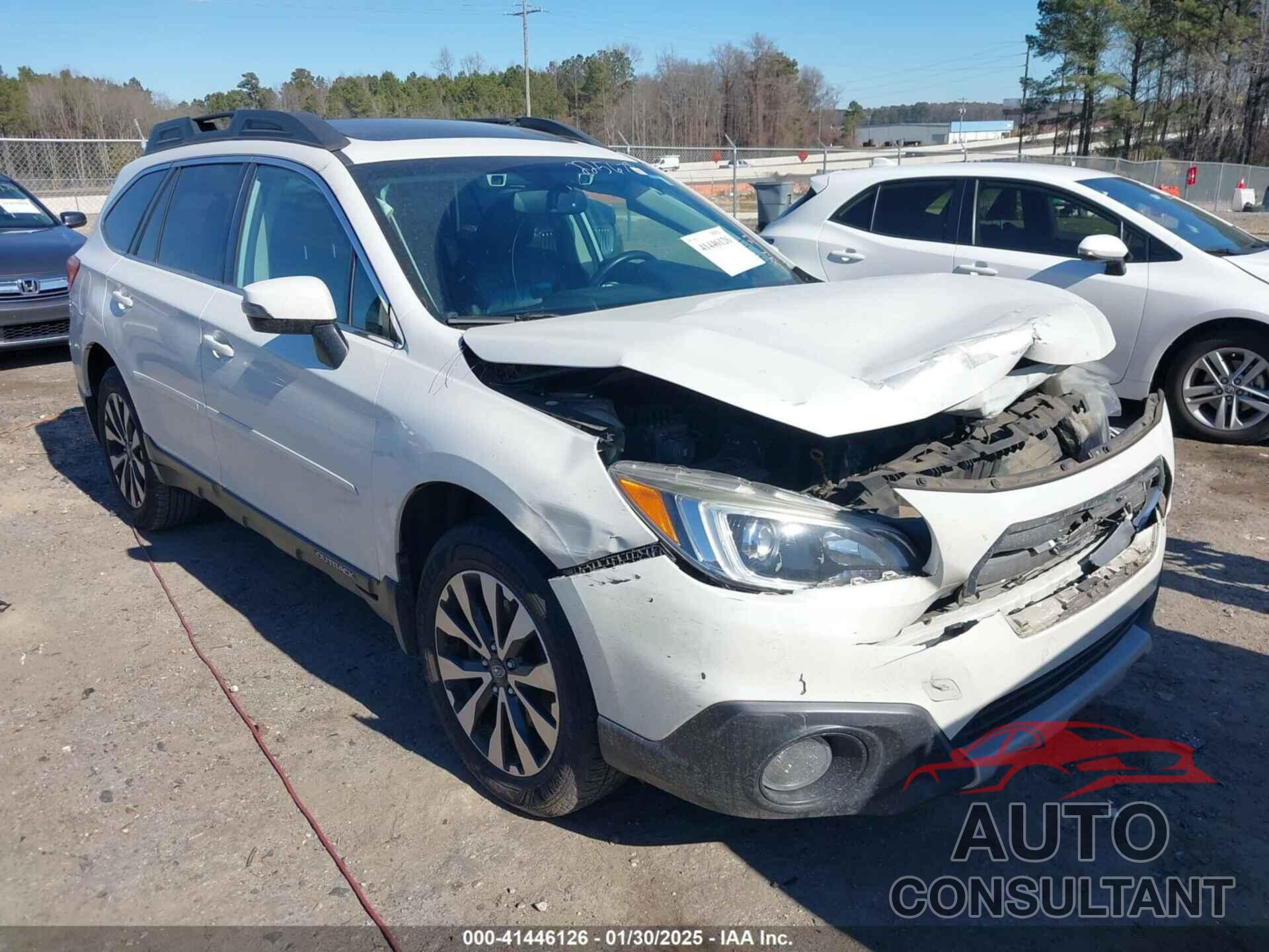 SUBARU OUTBACK 2016 - 4S4BSBNC3G3225678