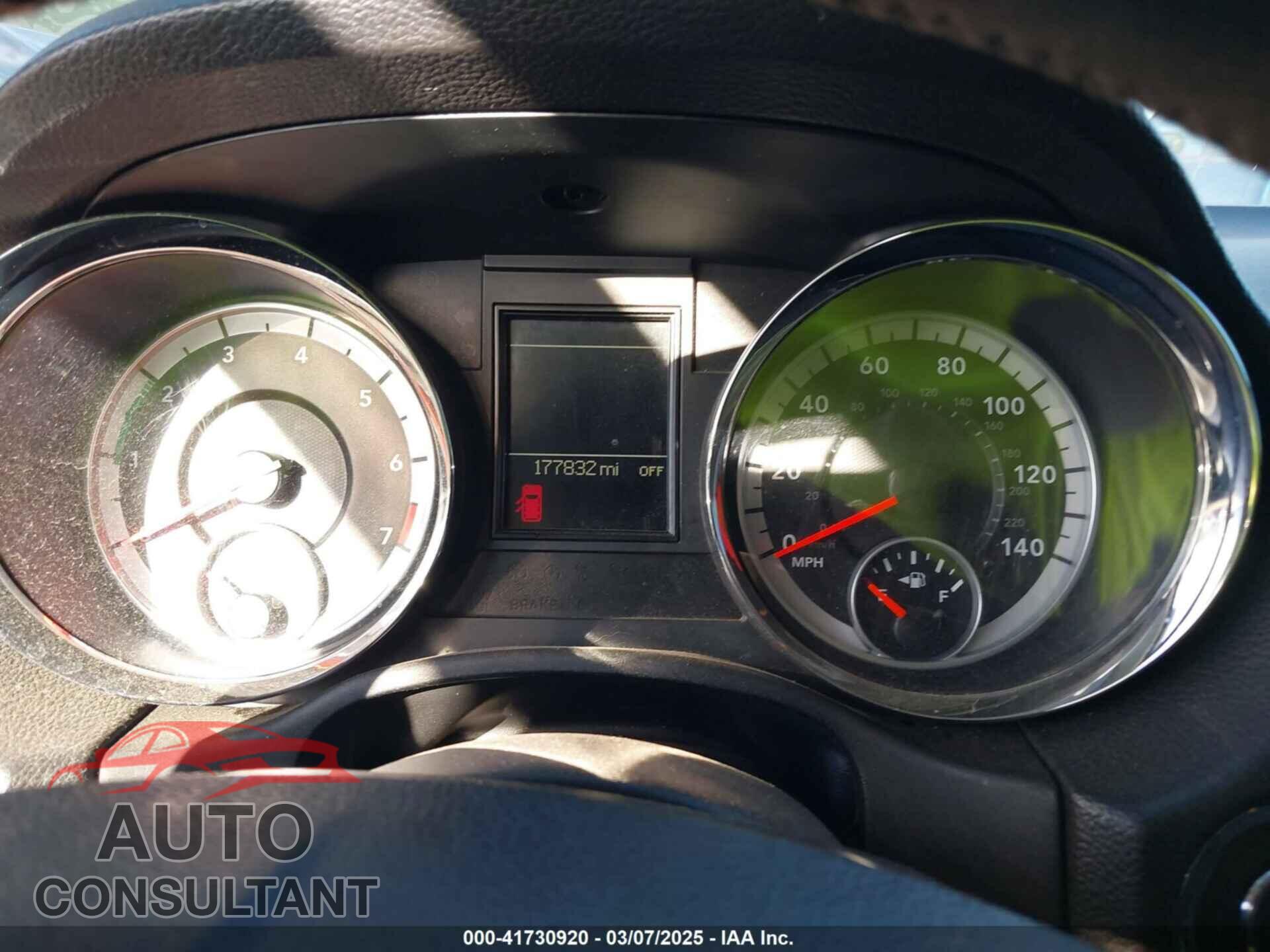 DODGE DURANGO 2013 - 1C4RDJDG5DC691328