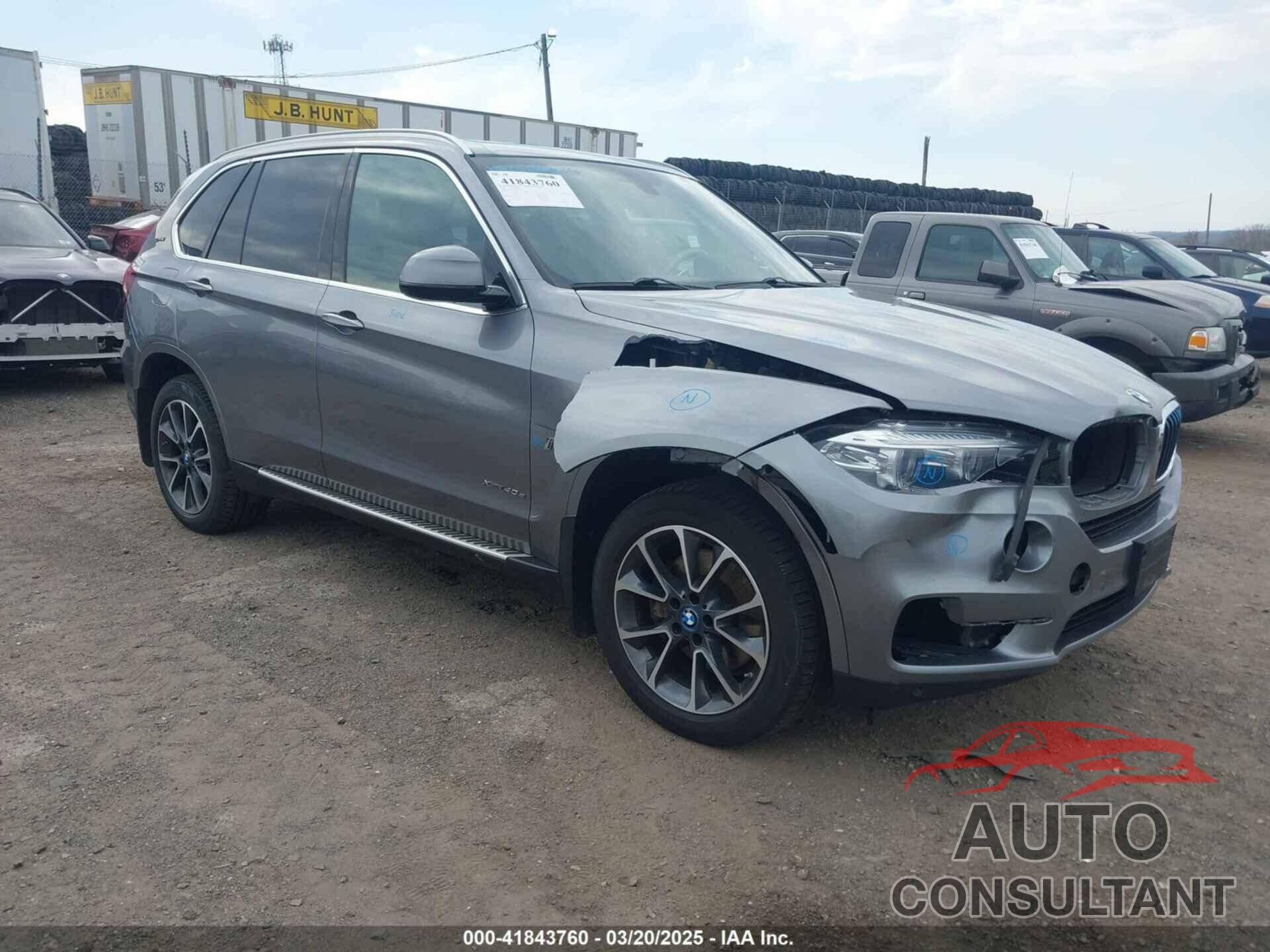 BMW X5 EDRIVE 2018 - 5UXKT0C52J0W03359