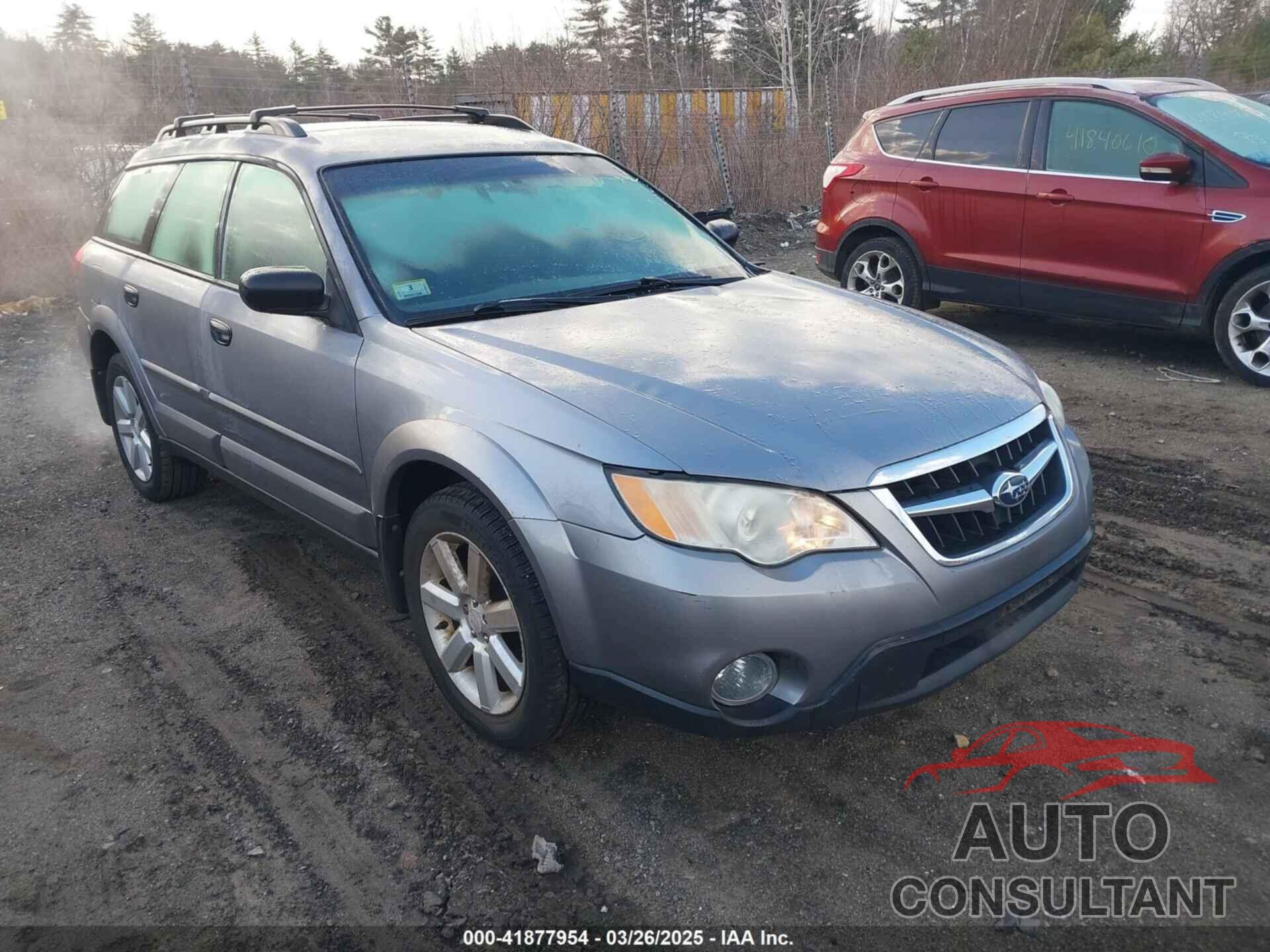 SUBARU OUTBACK 2009 - 4S4BP61C097342547