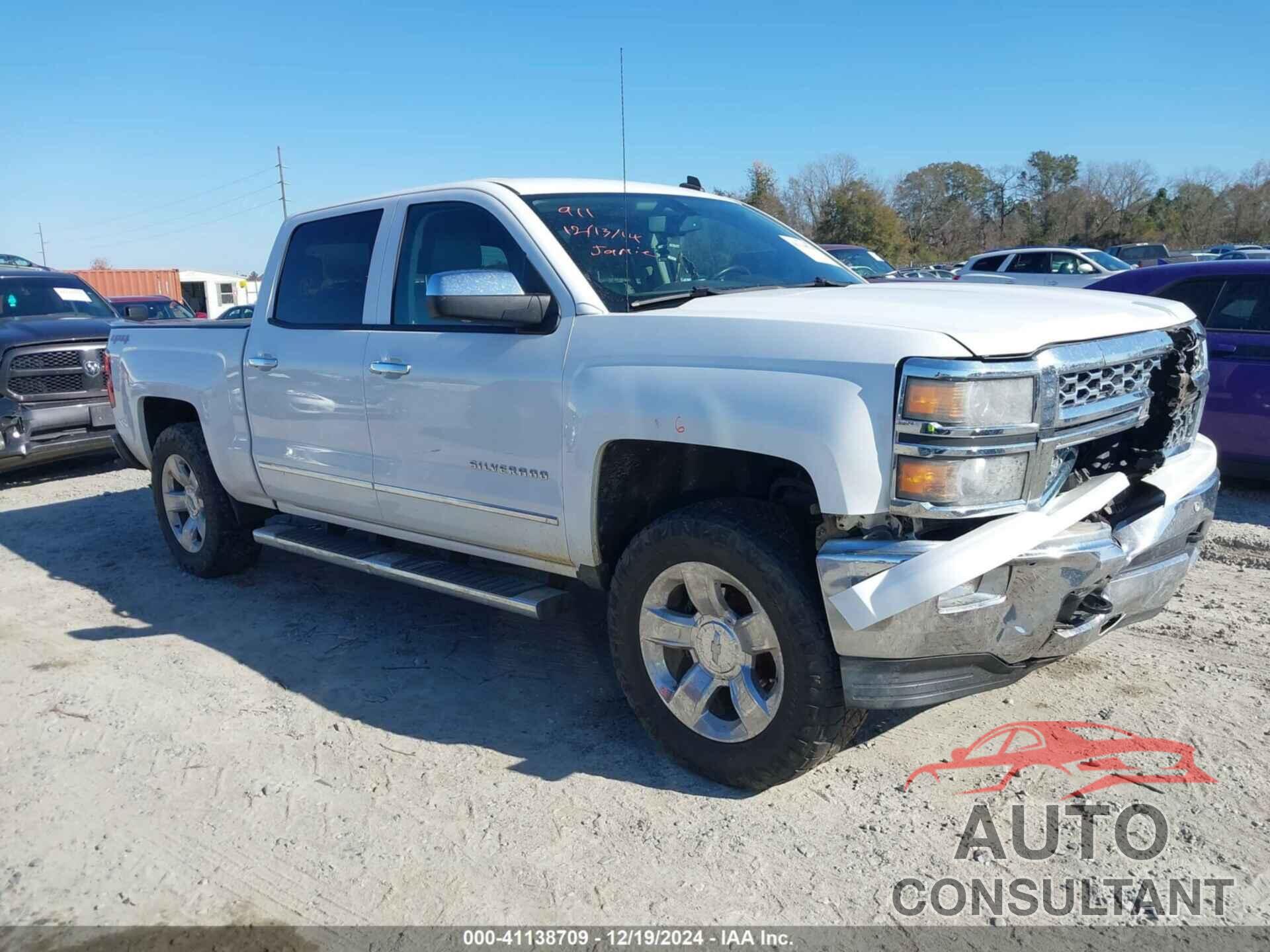 CHEVROLET SILVERADO 1500 2014 - 3GCUKSEC6EG520474