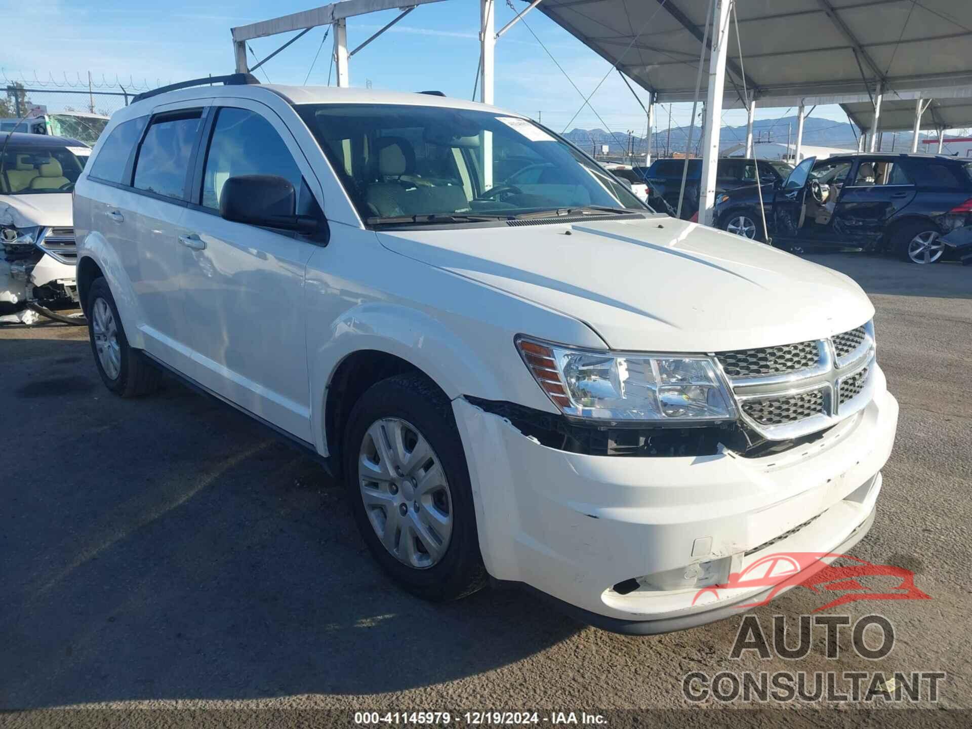 DODGE JOURNEY 2018 - 3C4PDCAB1JT525156