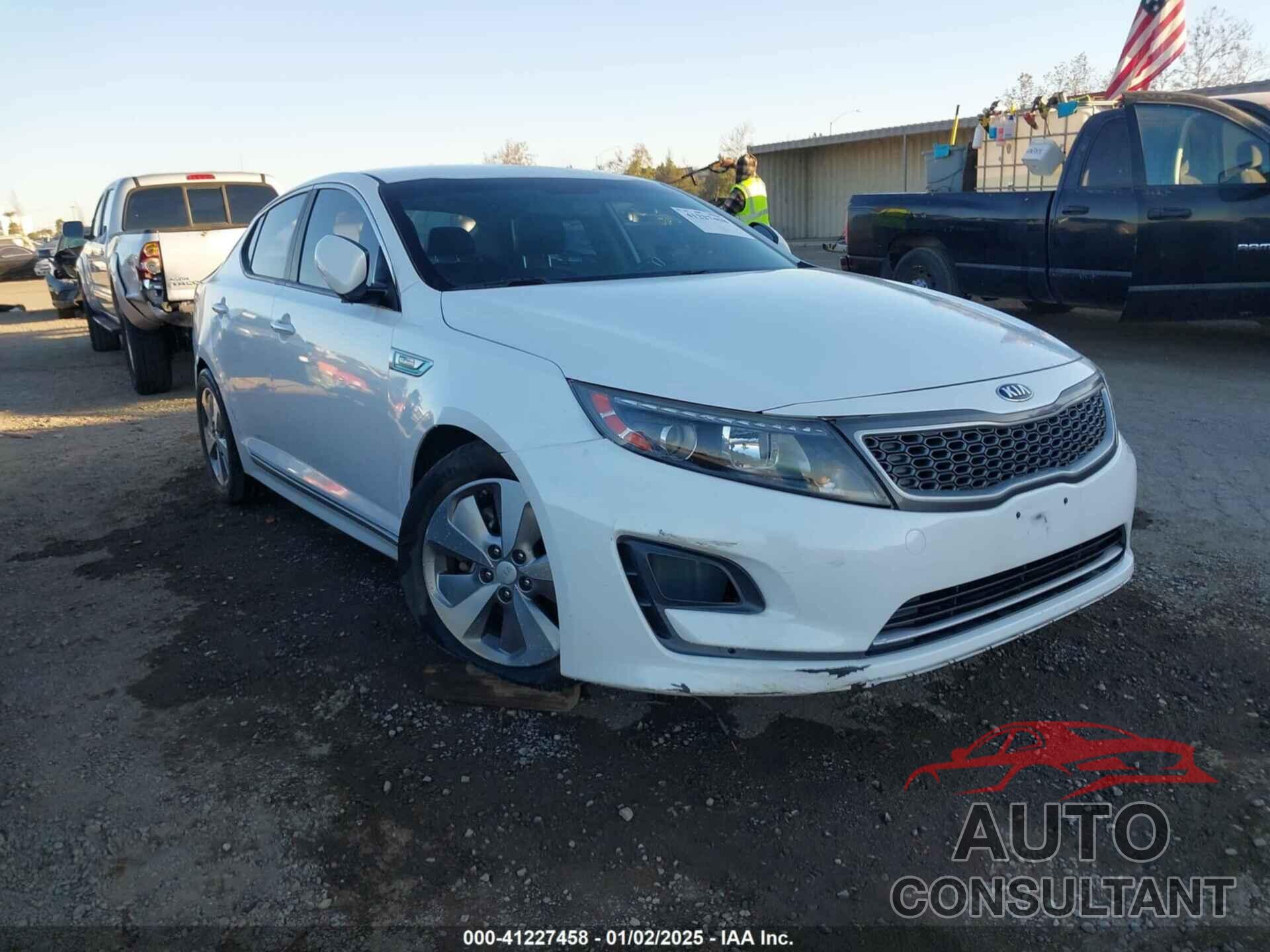 KIA OPTIMA HYBRID 2016 - KNAGN4AD8G5093952