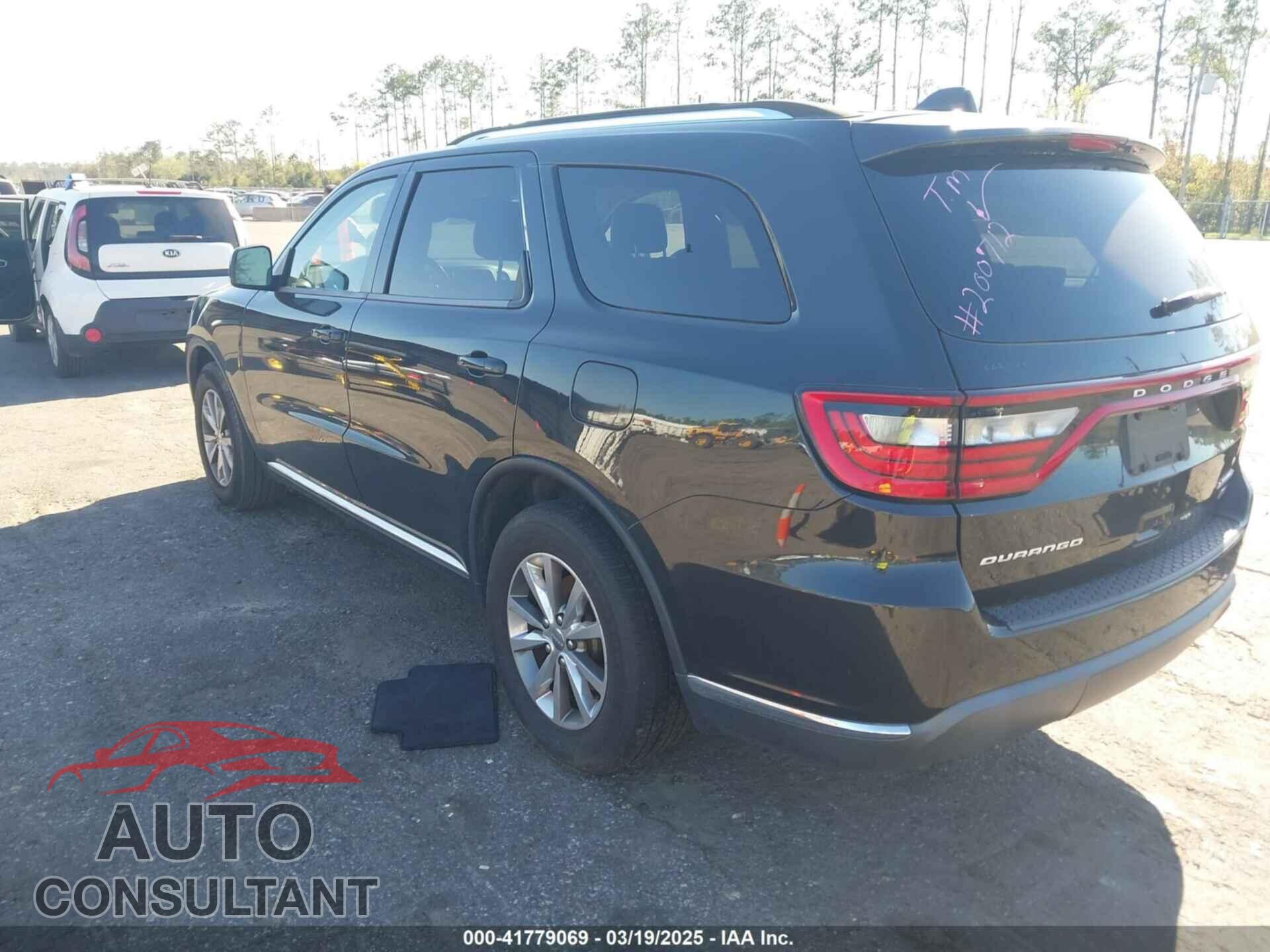 DODGE DURANGO 2015 - 1C4RDHDG2FC200712