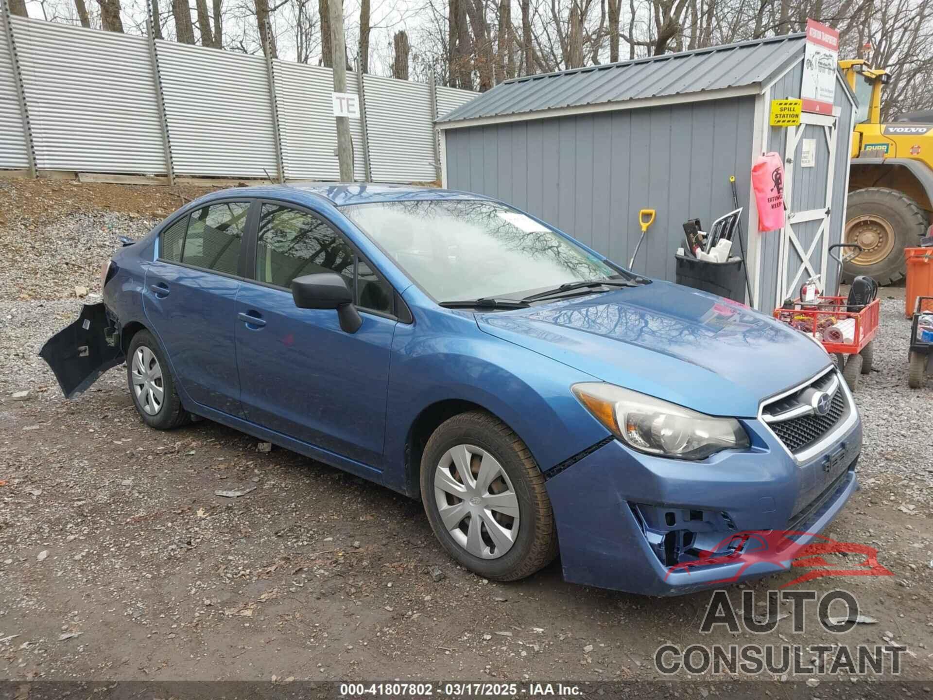 SUBARU IMPREZA 2015 - JF1GJAA69FH005718