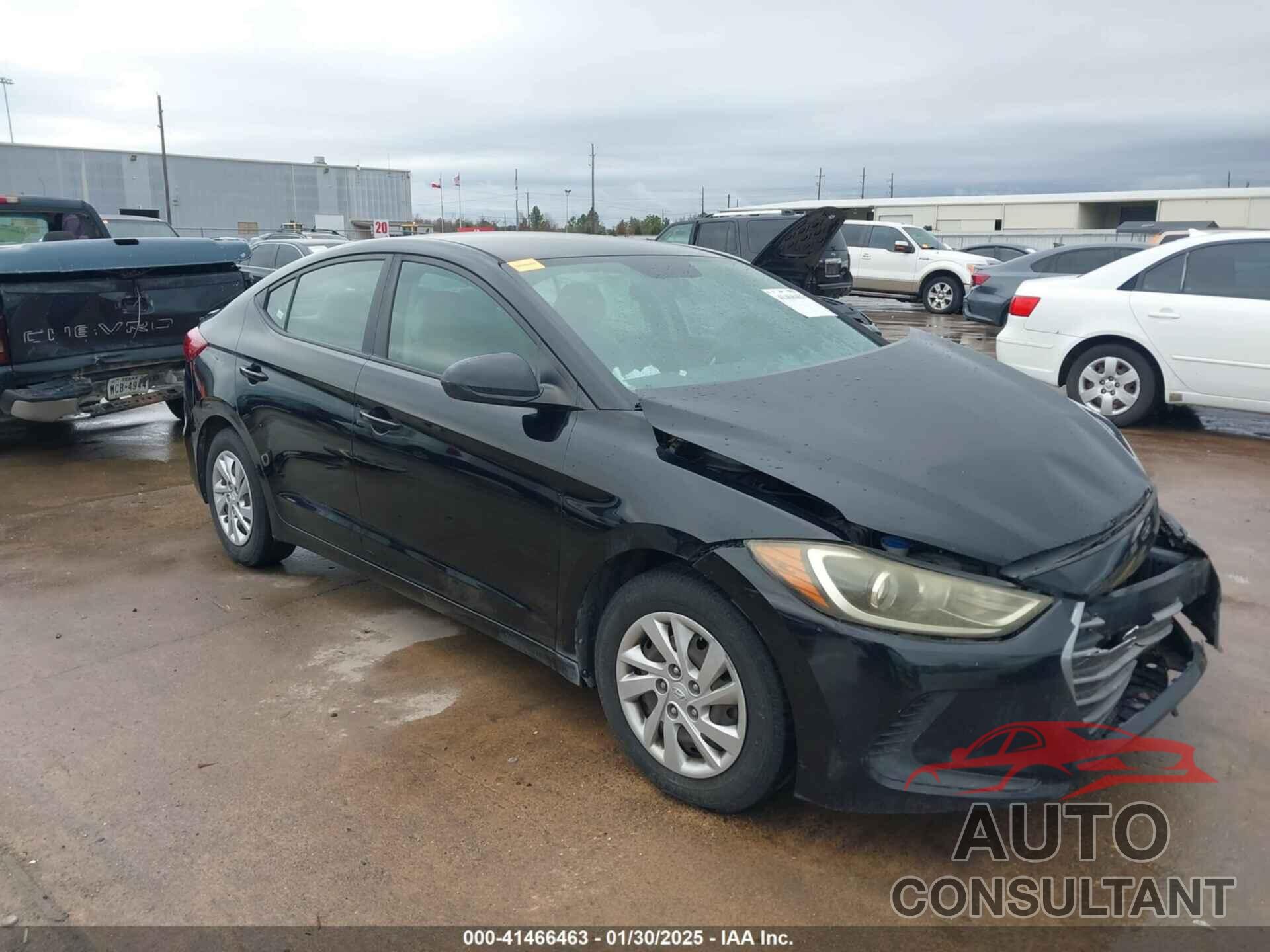 HYUNDAI ELANTRA 2017 - KMHD74LF6HU108742