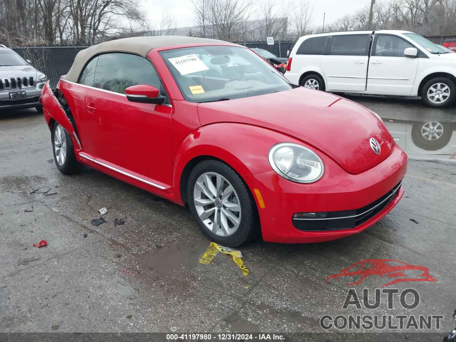 VOLKSWAGEN BEETLE 2014 - 3VW5L7AT4EM805600